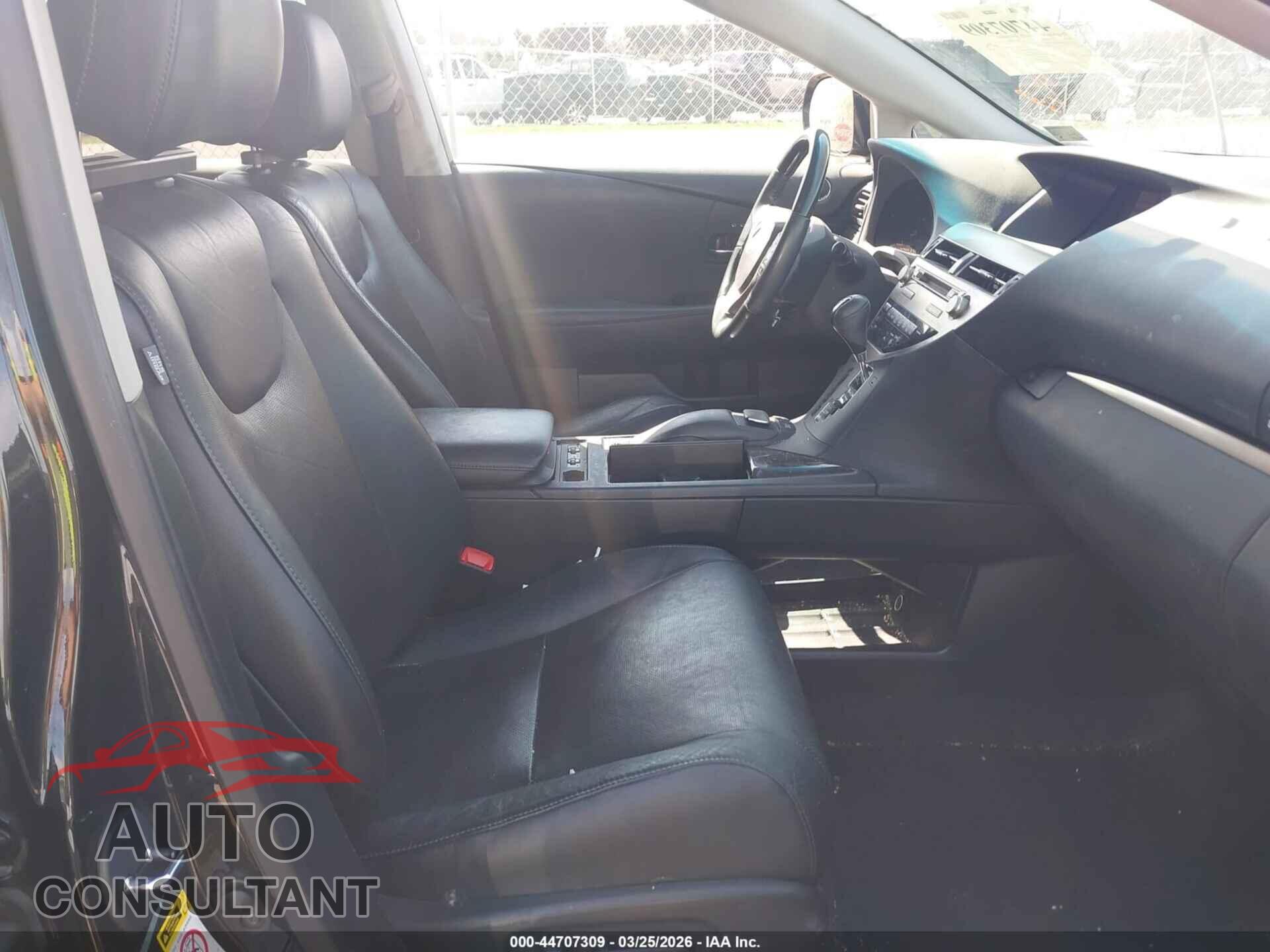 LEXUS RX 350 2013 - 2T2BK1BA4DC174899