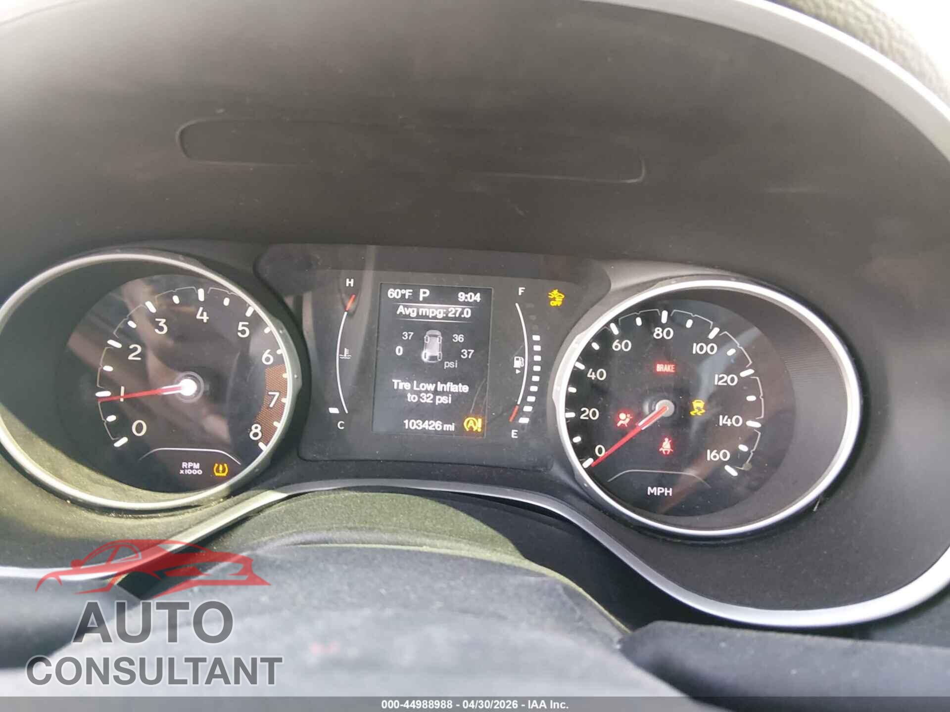 JEEP COMPASS 2020 - 3C4NJCBB6LT258596