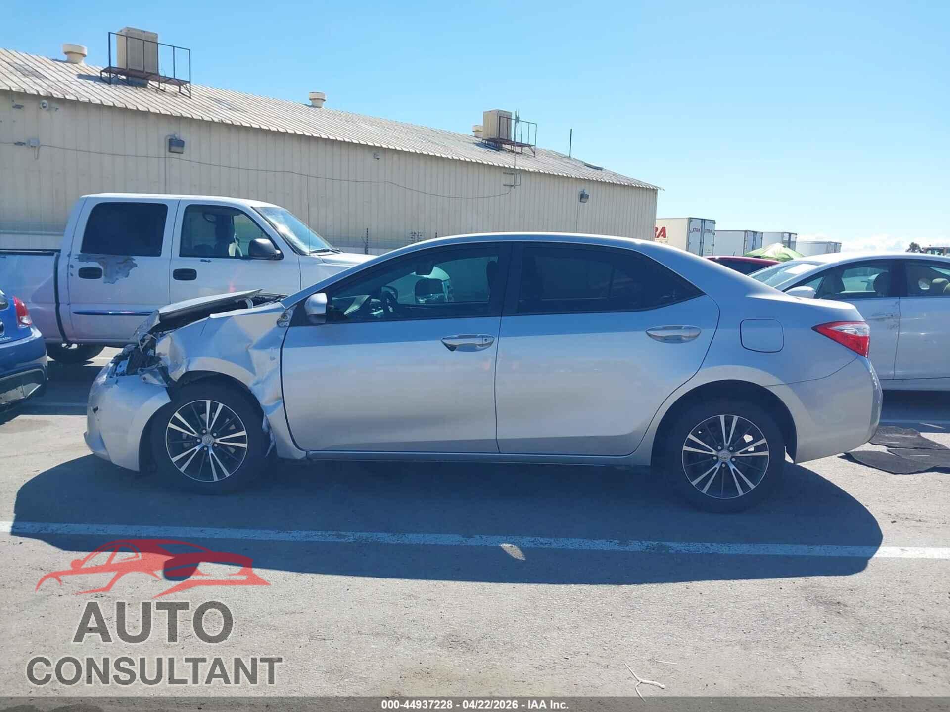 TOYOTA COROLLA 2016 - 5YFBURHE9GP523616