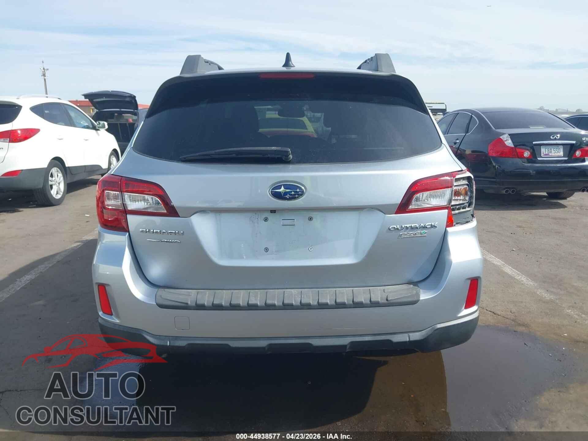 SUBARU OUTBACK 2016 - 4S4BSALC8G3331671