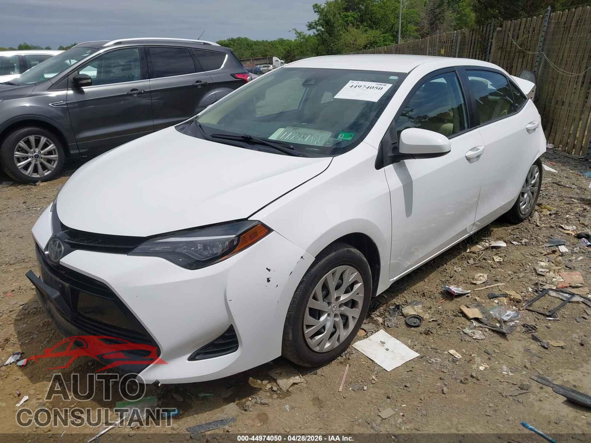 TOYOTA COROLLA 2017 - 2T1BURHE1HC869385