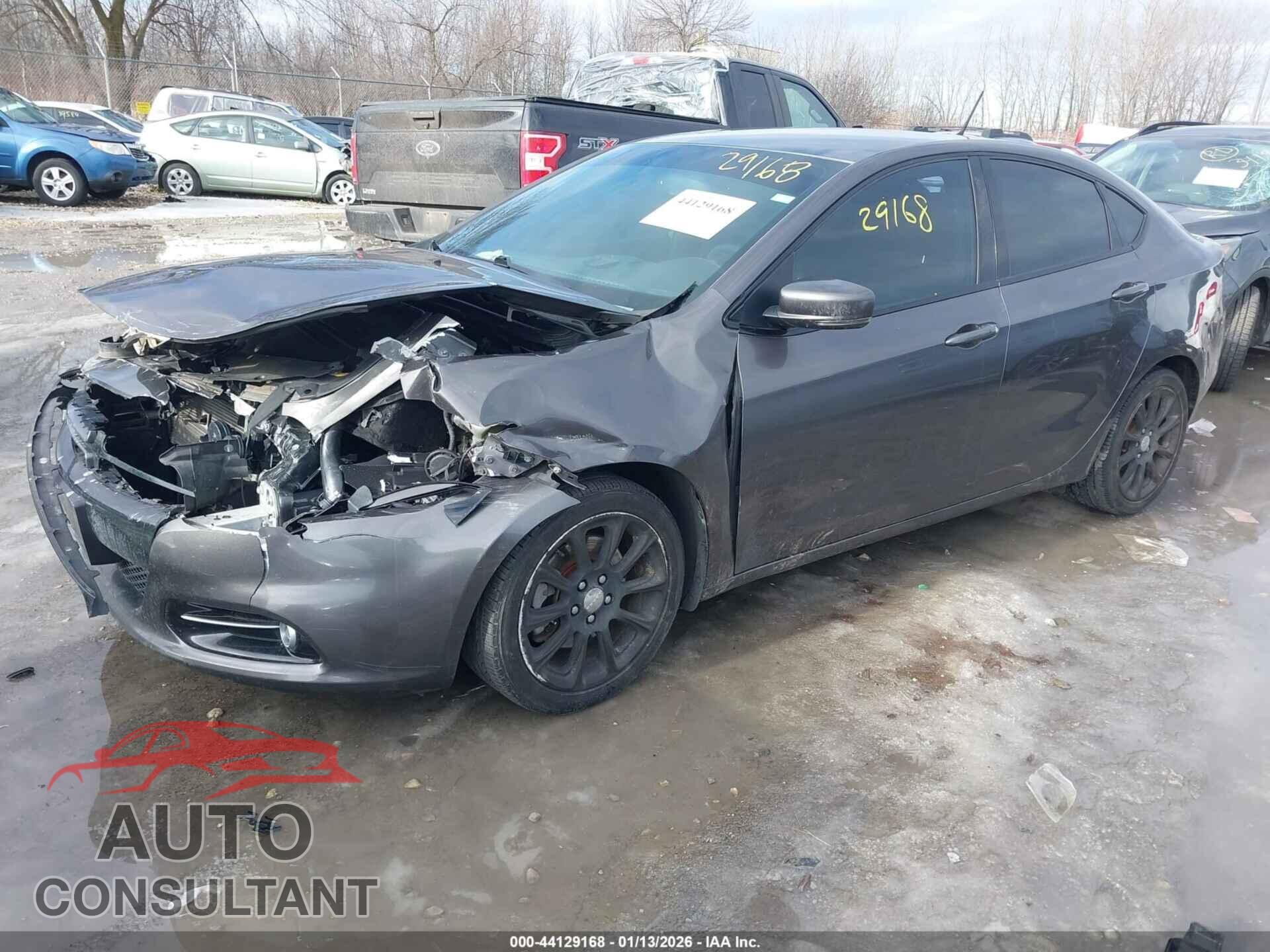 DODGE DART 2015 - 1C3CDFEB8FD368740