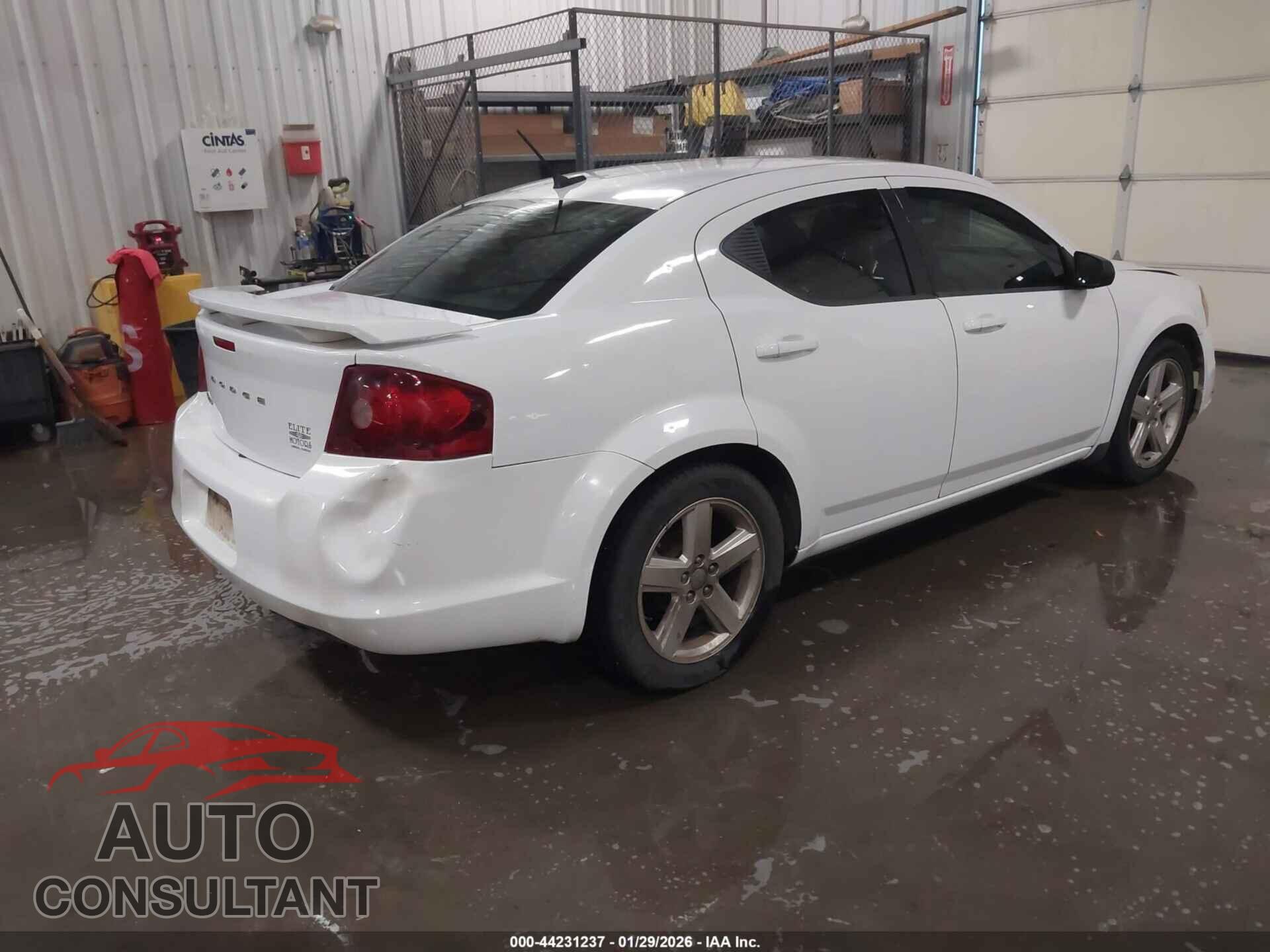 DODGE AVENGER 2013 - 1C3CDZAB5DN530788