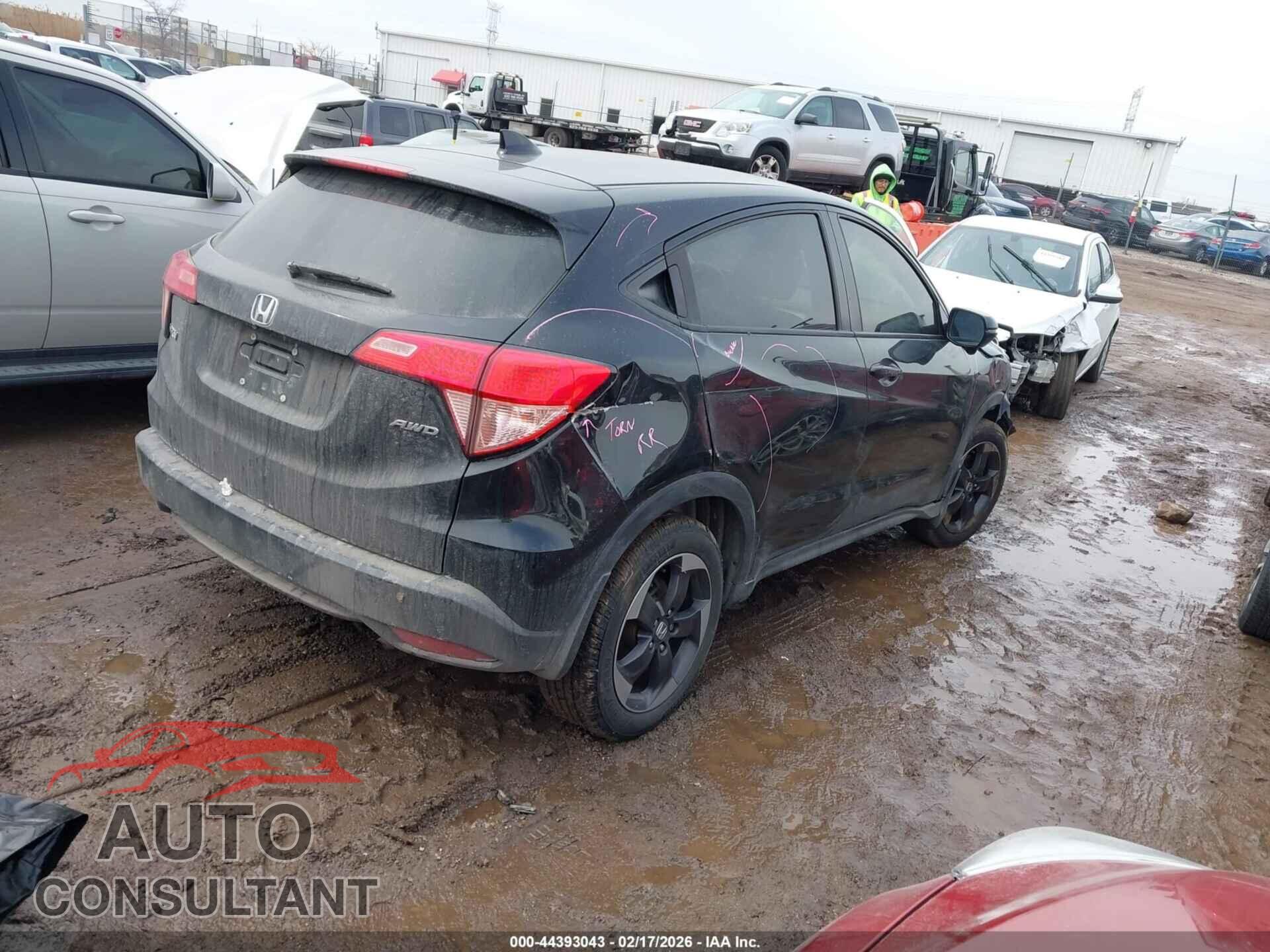 HONDA HR-V 2018 - 3CZRU6H53JG723153