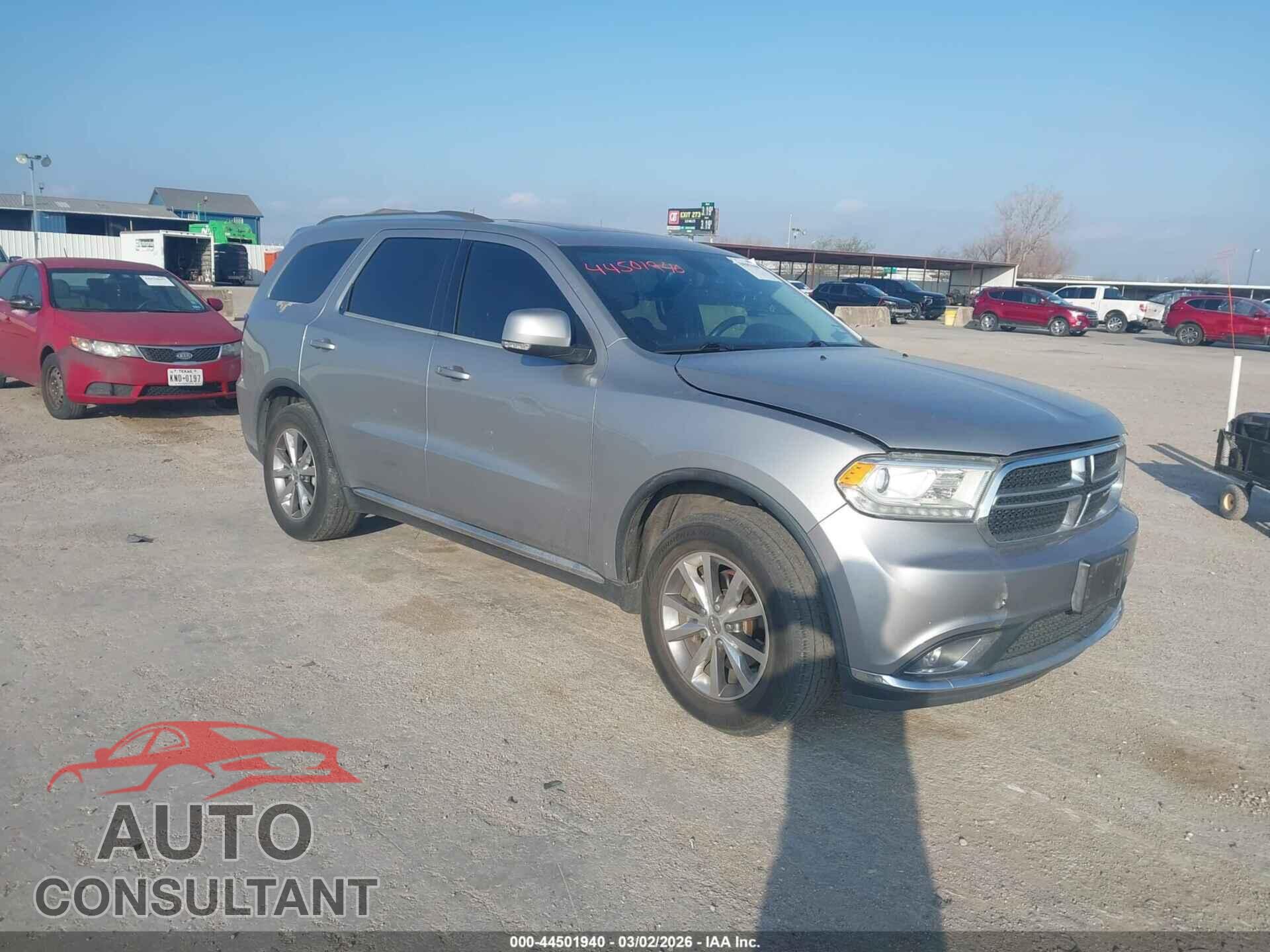 DODGE DURANGO 2014 - 1C4RDHDG6EC503247