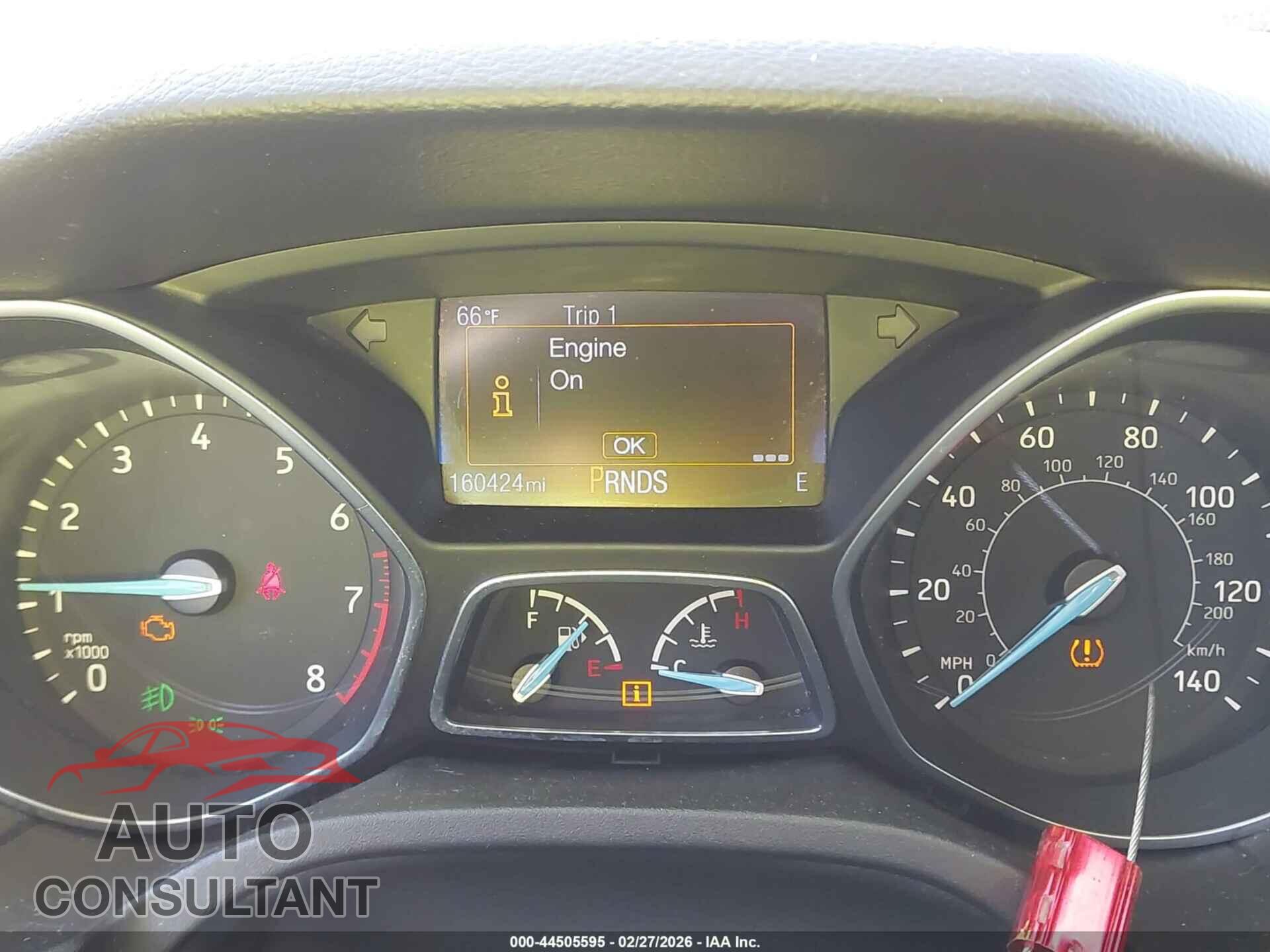FORD FOCUS 2016 - 1FADP3F25GL229411
