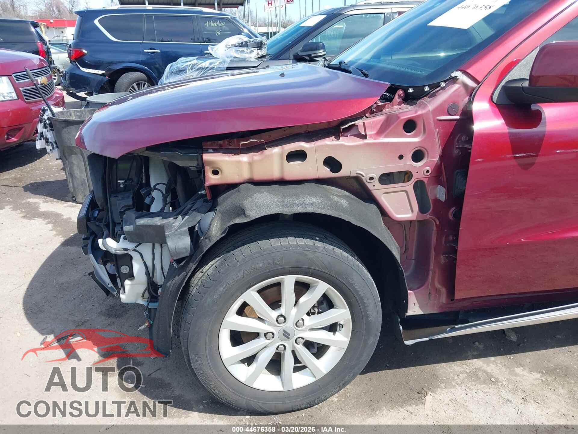 DODGE DURANGO 2020 - 1C4RDJAG8LC376851