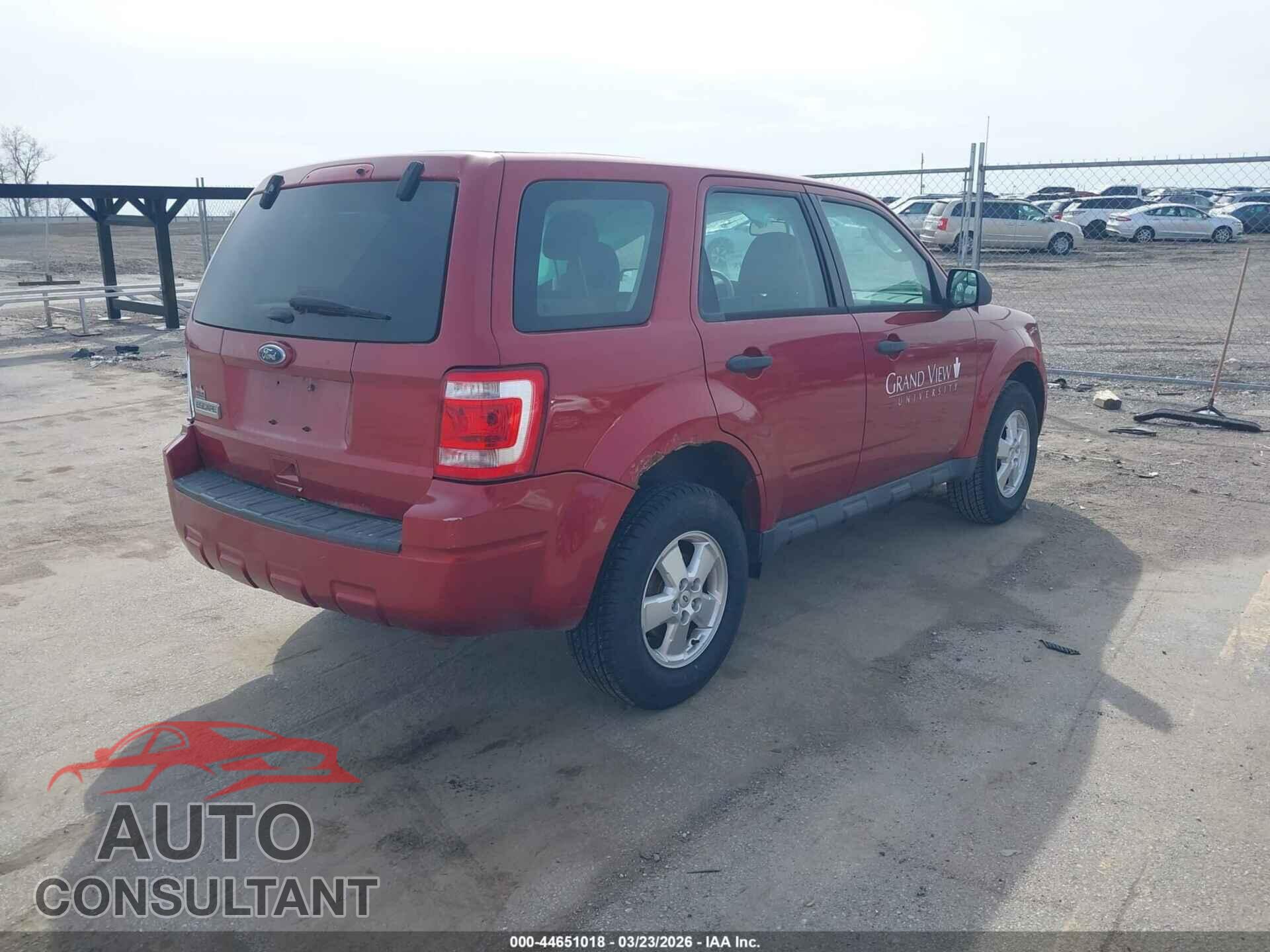 FORD ESCAPE 2012 - 1FMCU9C76CKB45157