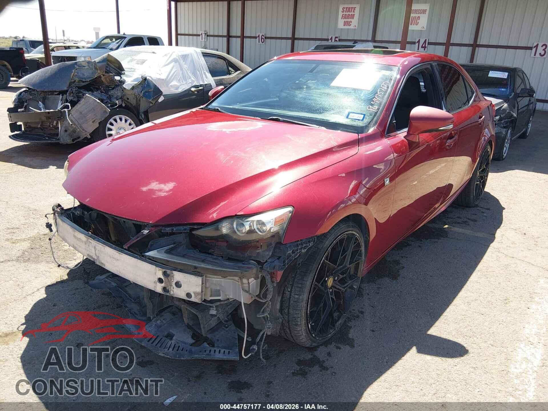 LEXUS IS 250 2015 - JTHBF1D29F5043626