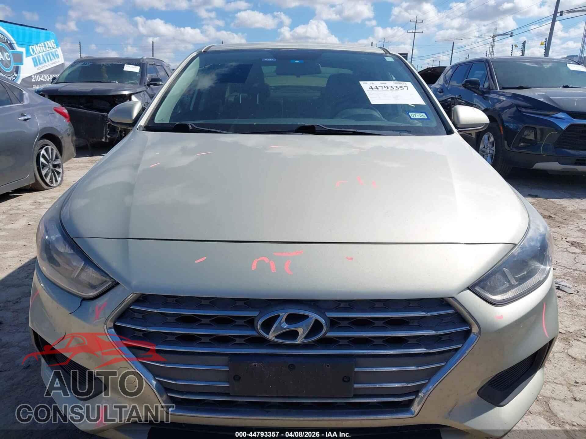 HYUNDAI ACCENT 2019 - 3KPC24A35KE083636
