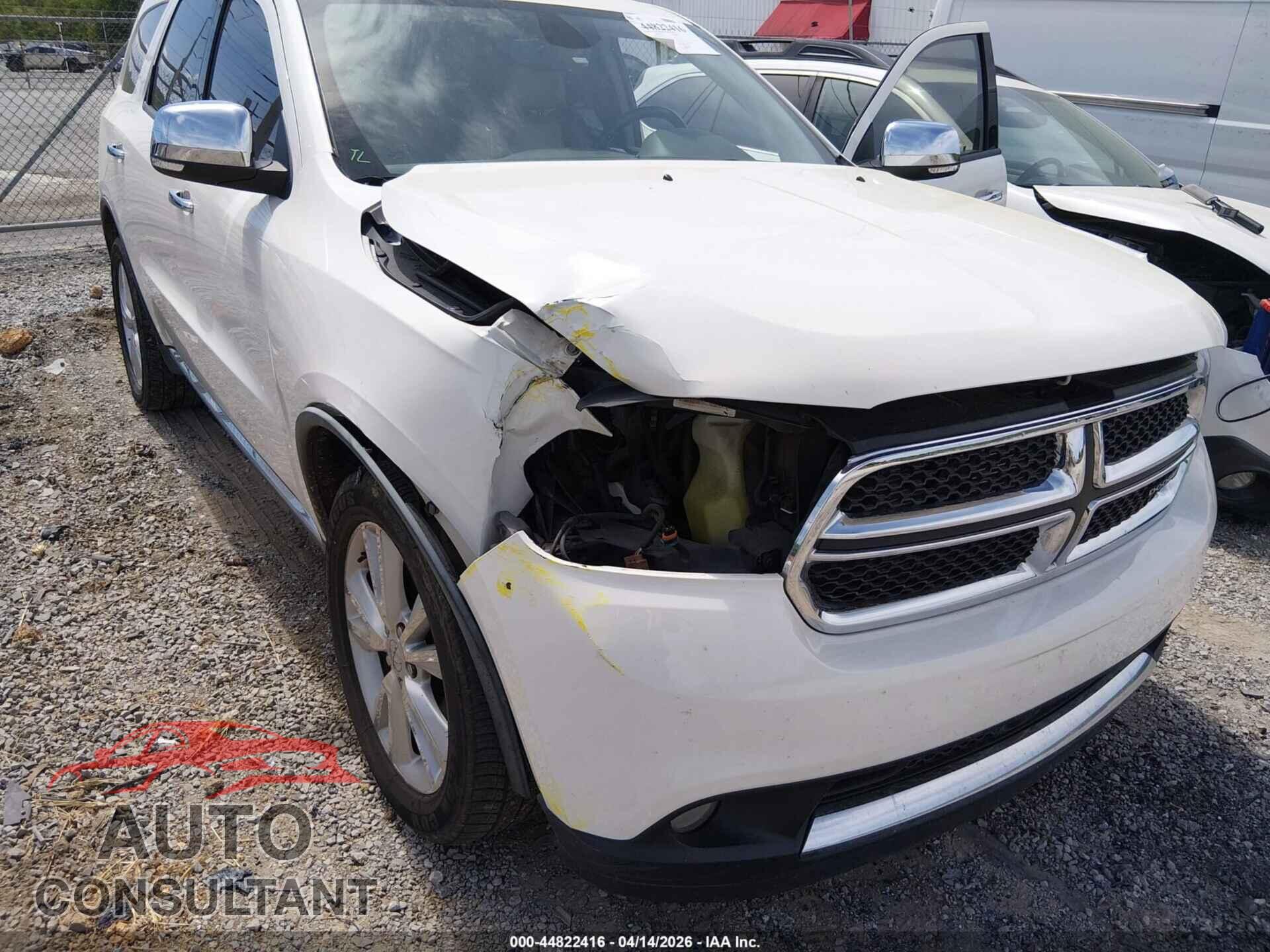 DODGE DURANGO 2011 - 1D4RD4GG8BC598462