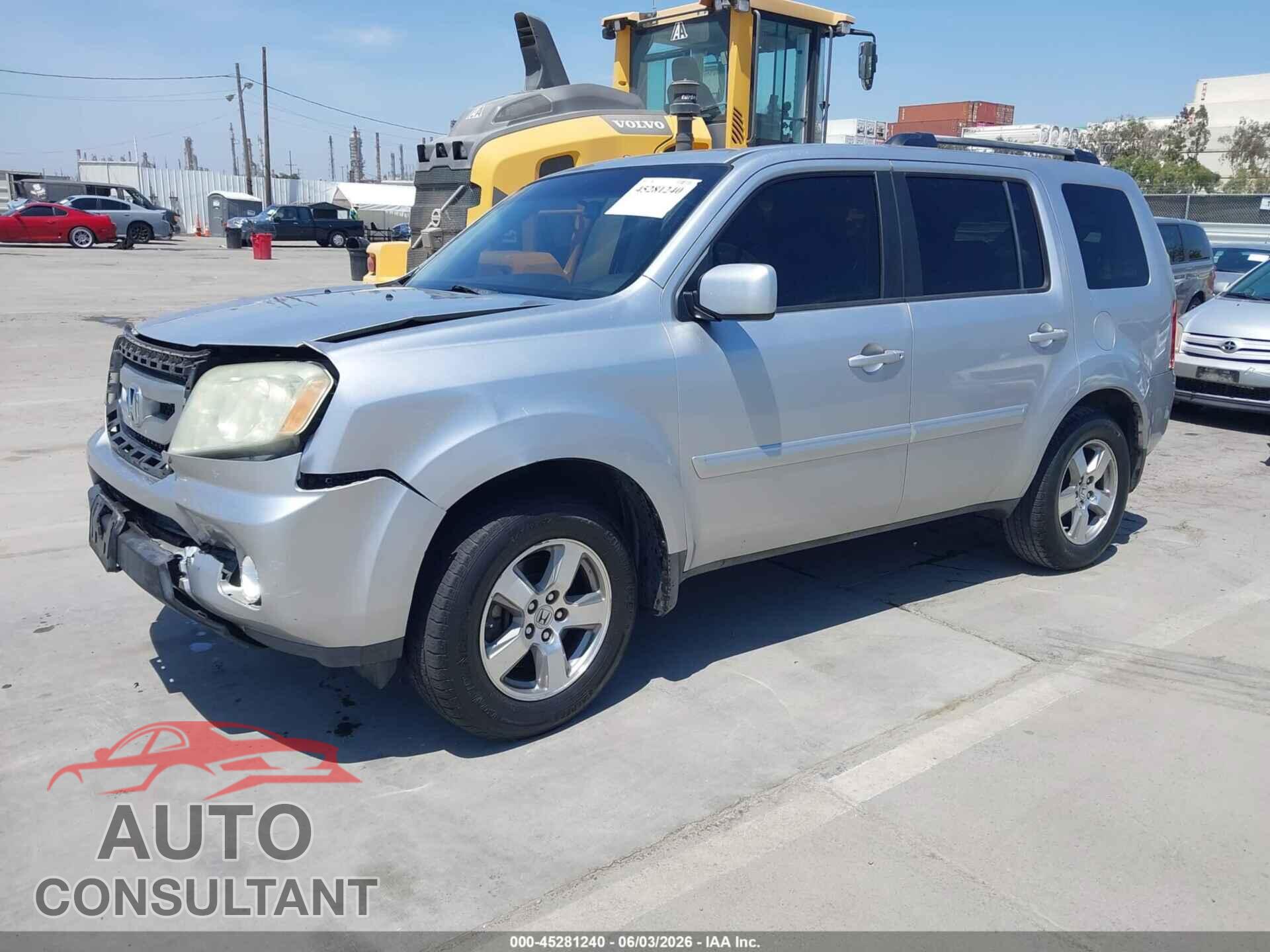 HONDA PILOT 2010 - 5FNYF3H46AB010643