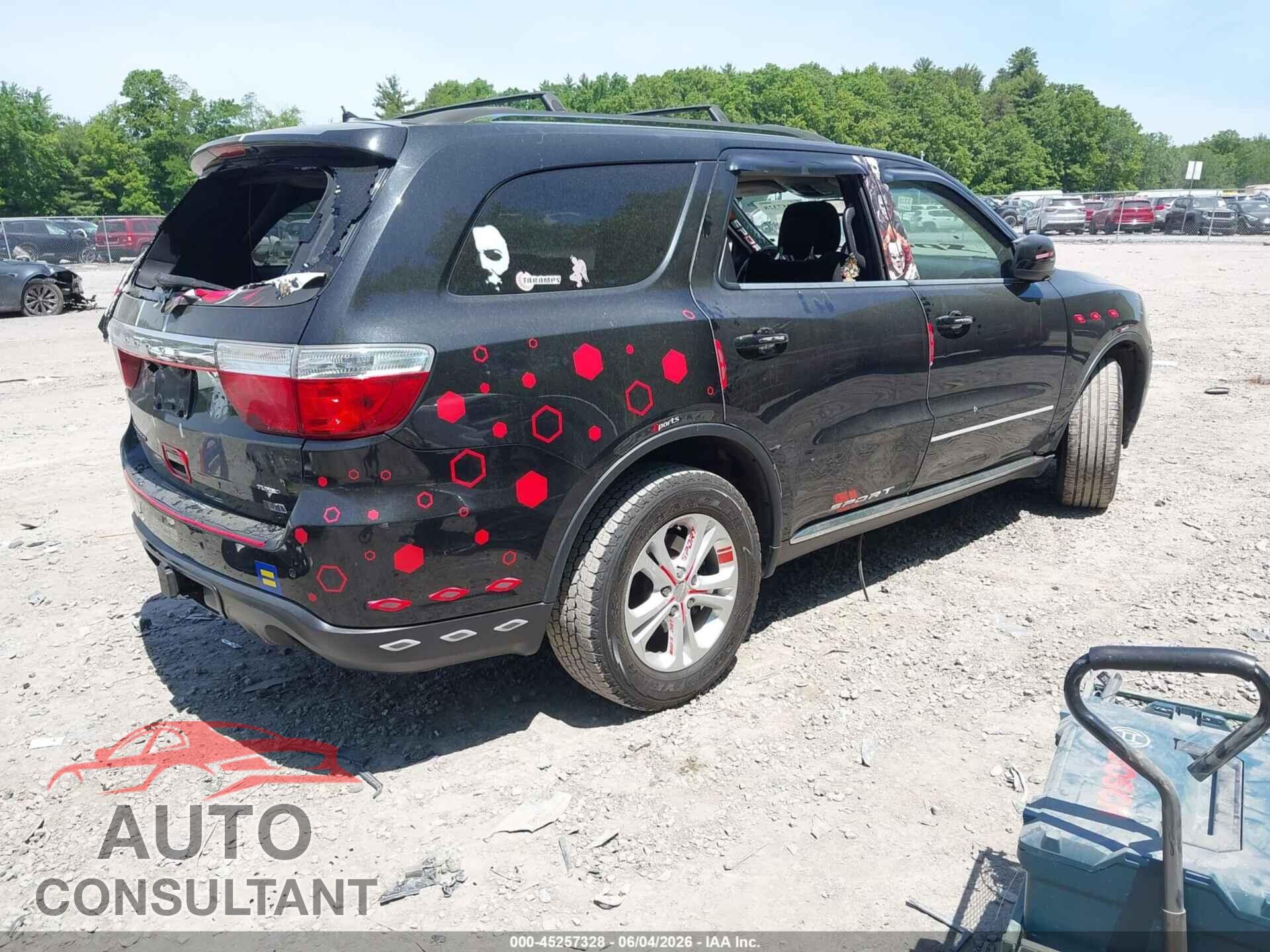 DODGE DURANGO 2013 - 1C4RDJAG9DC669143