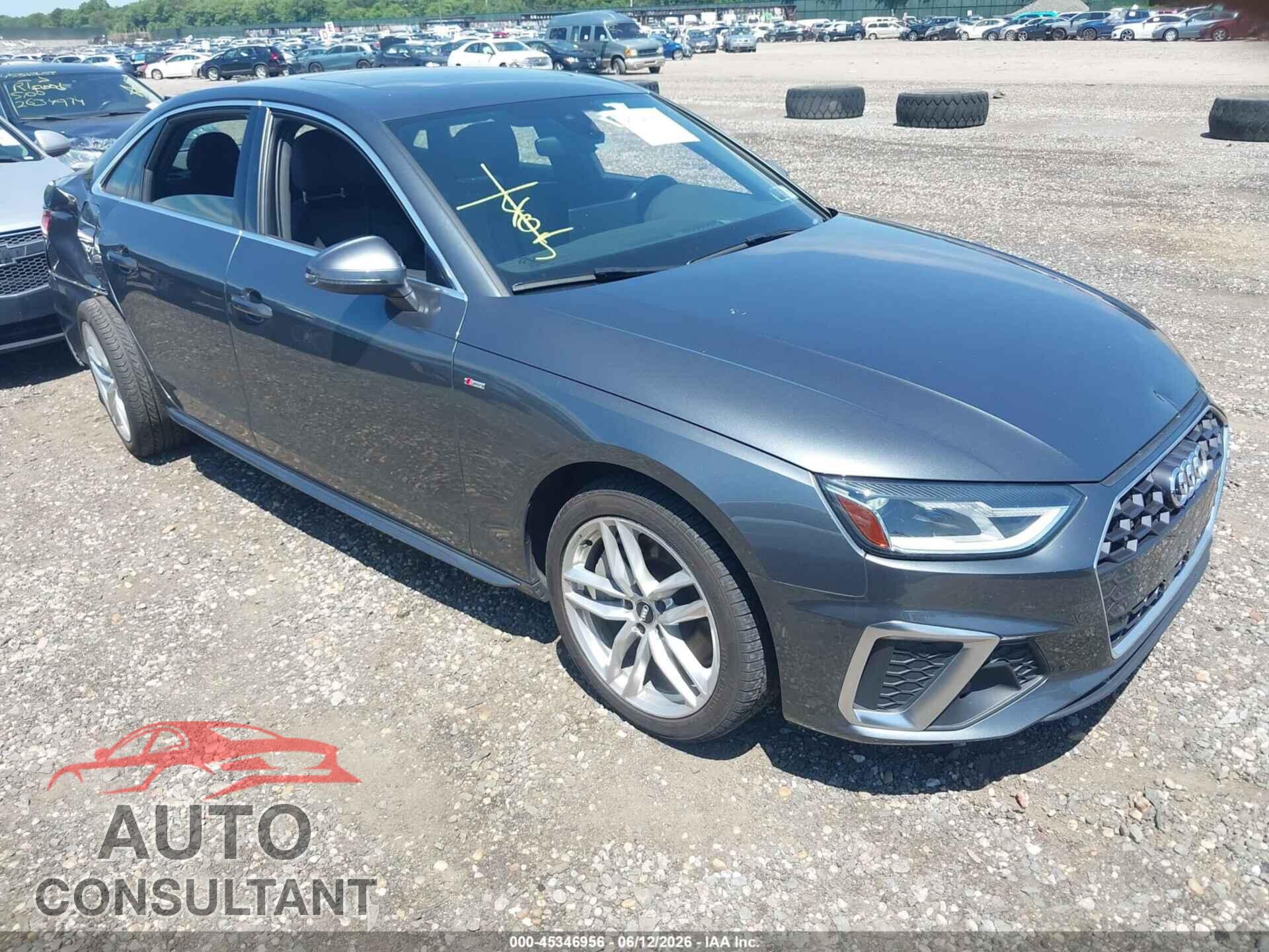 AUDI A4 2021 - WAUDAAF41MA029664