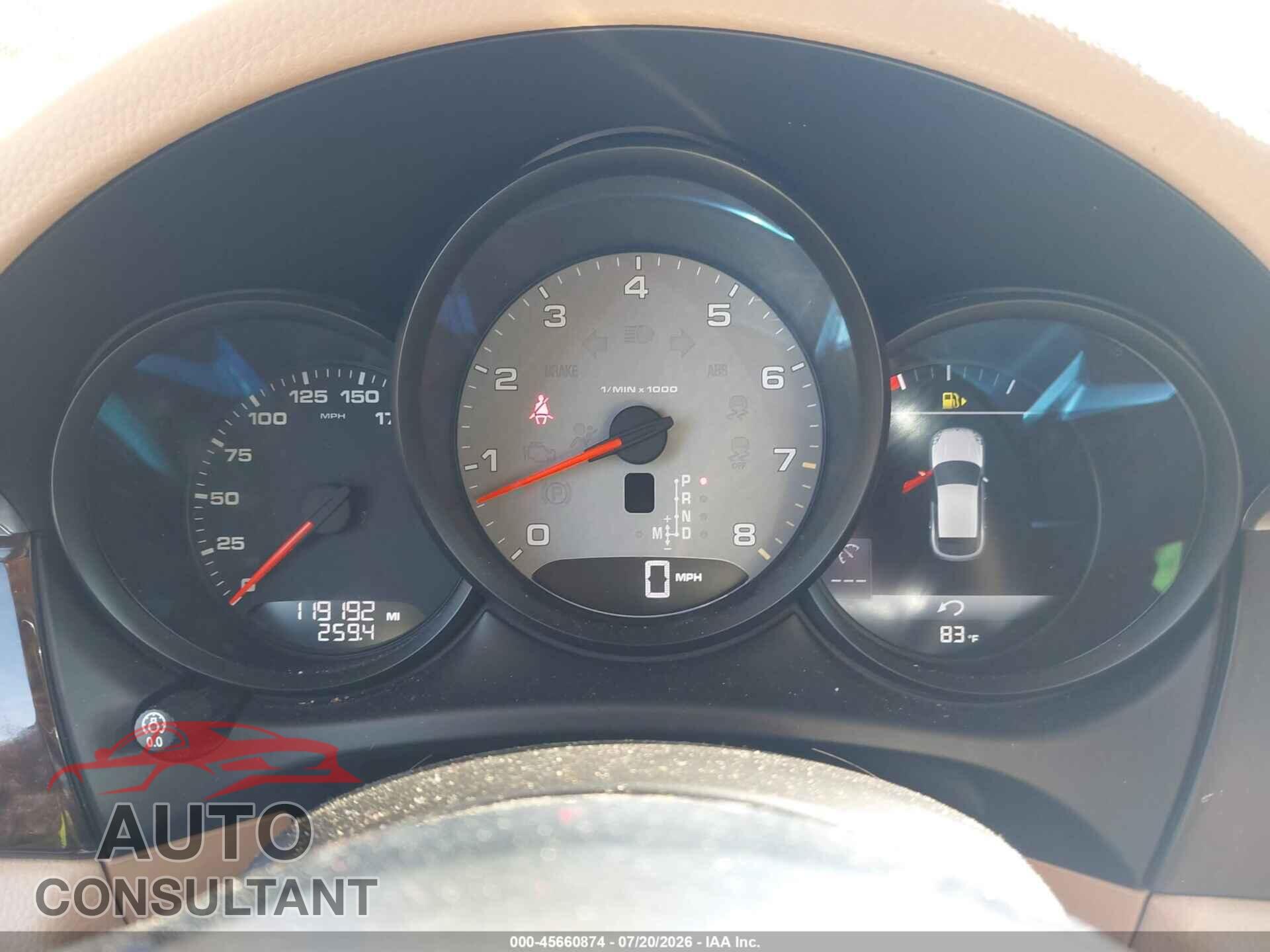 PORSCHE MACAN 2015 - WP1AB2A59FLB71601