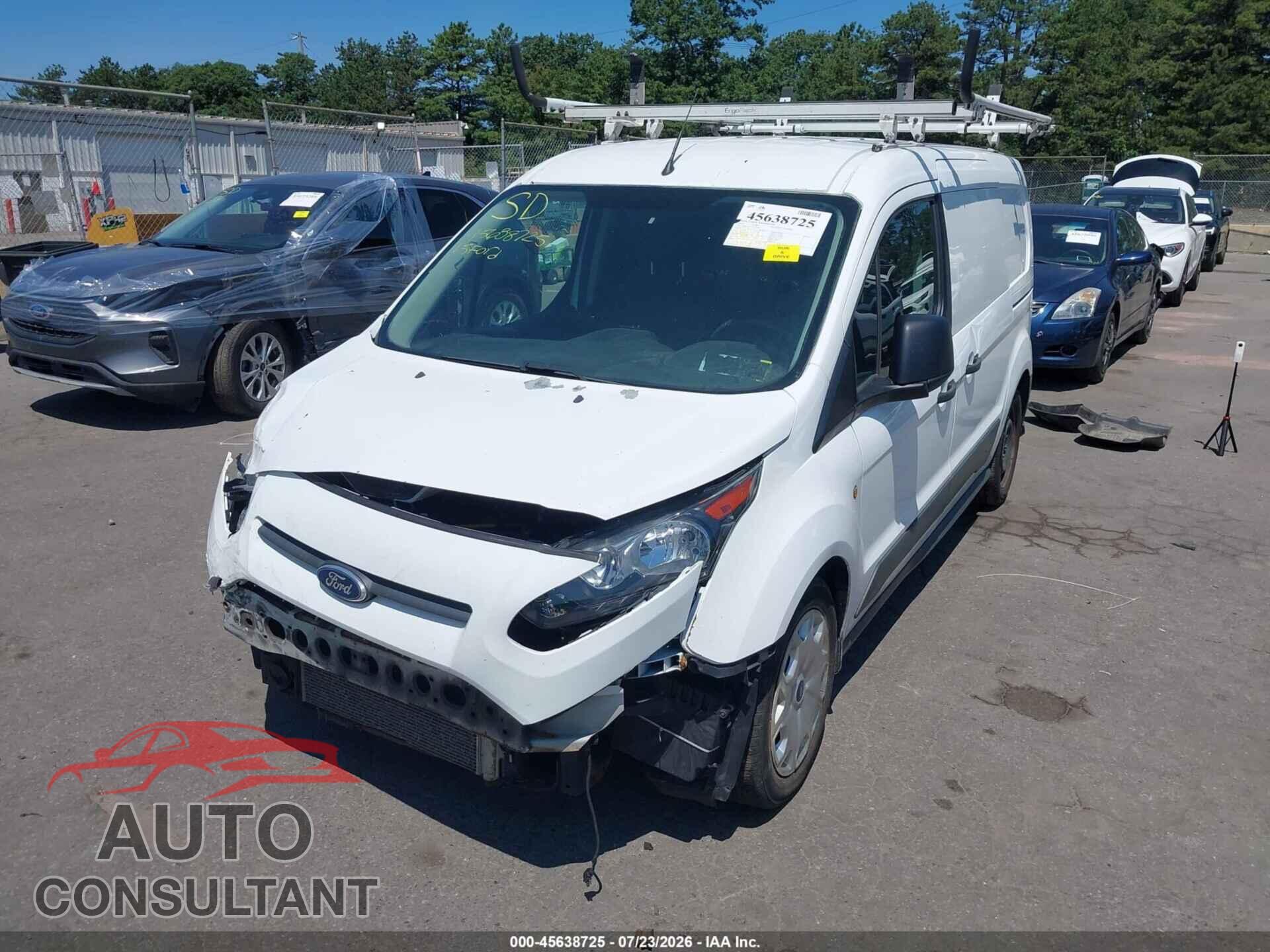 FORD TRANSIT CONNECT 2015 - NM0LS7E72F1225249