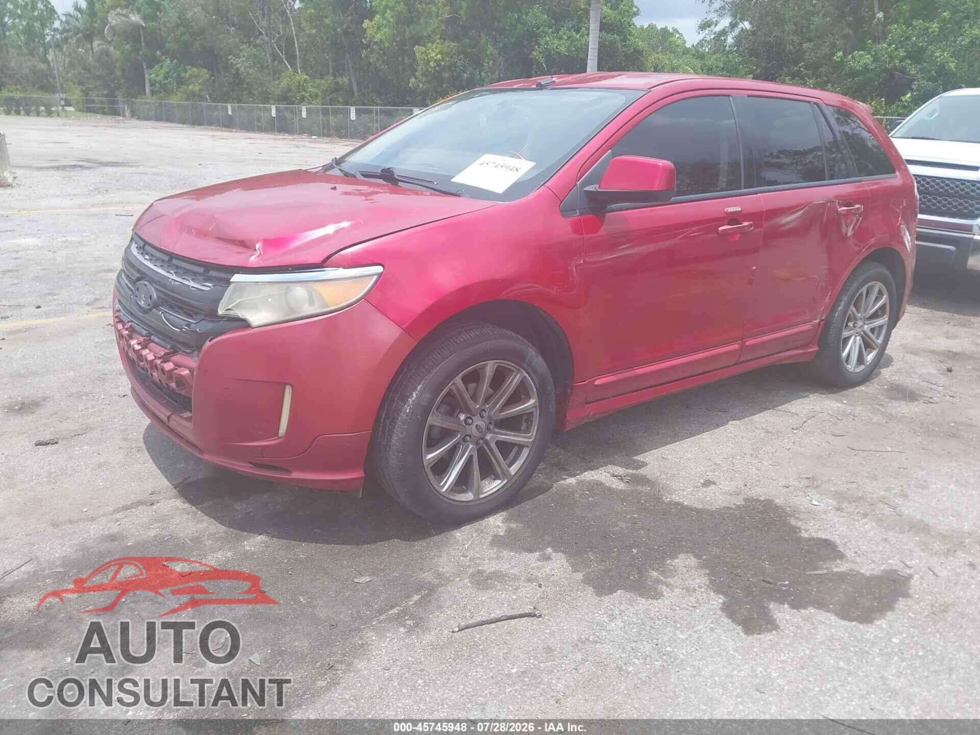FORD EDGE 2011 - 2FMDK3AKXBBA80000
