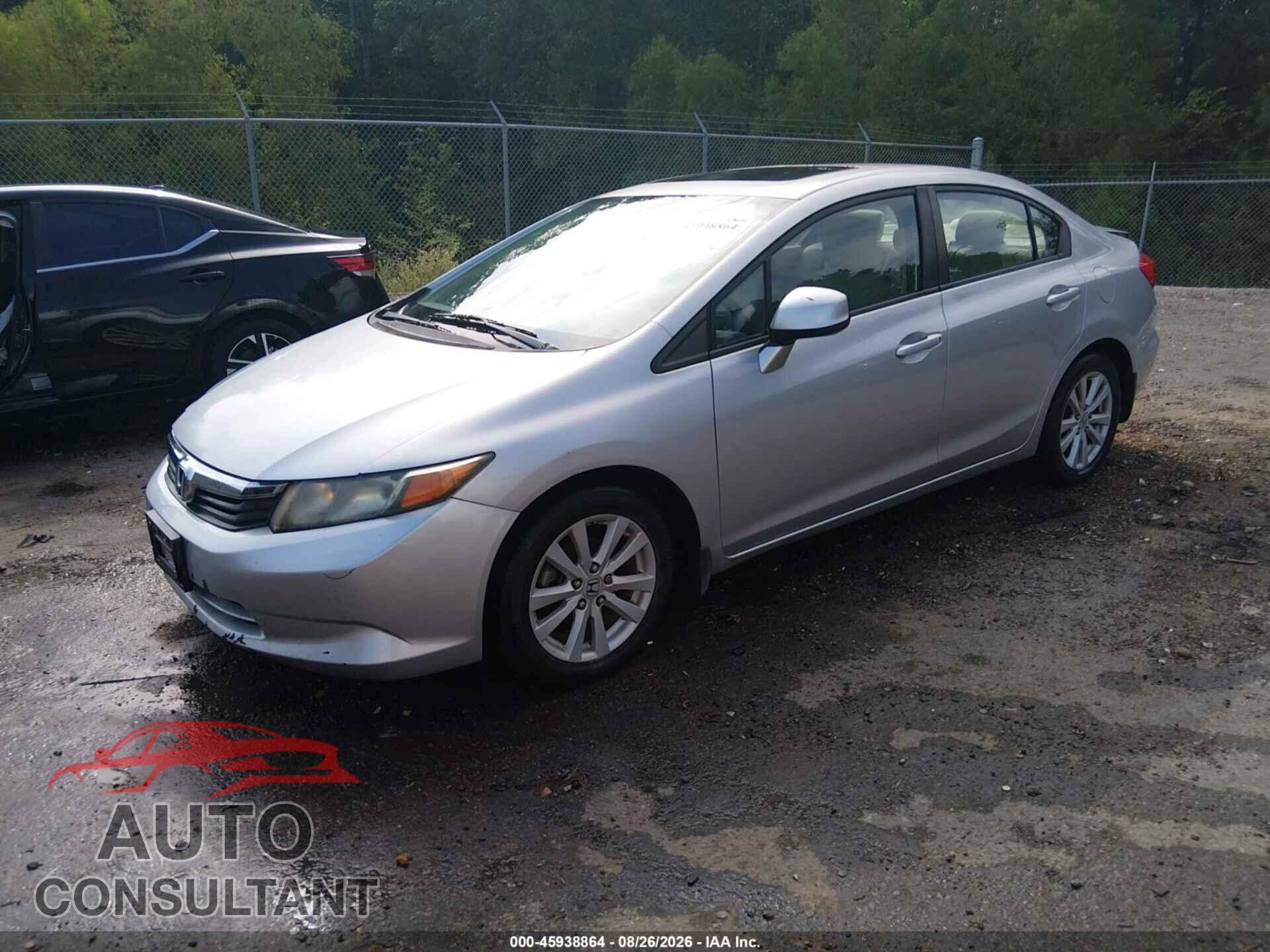 HONDA CIVIC 2012 - 19XFB2F84CE055687
