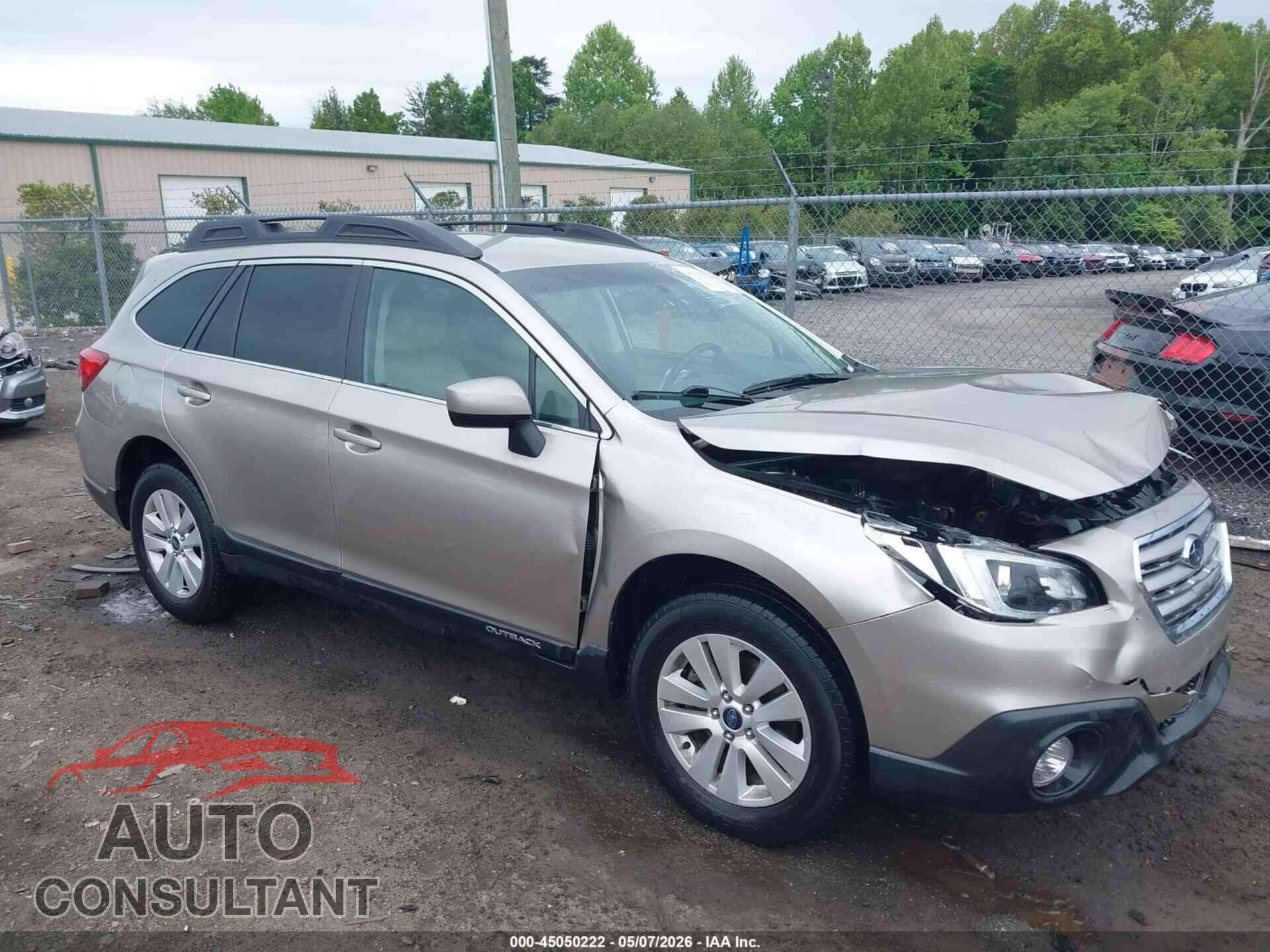 SUBARU OUTBACK 2015 - 4S4BSBCC1F3214275