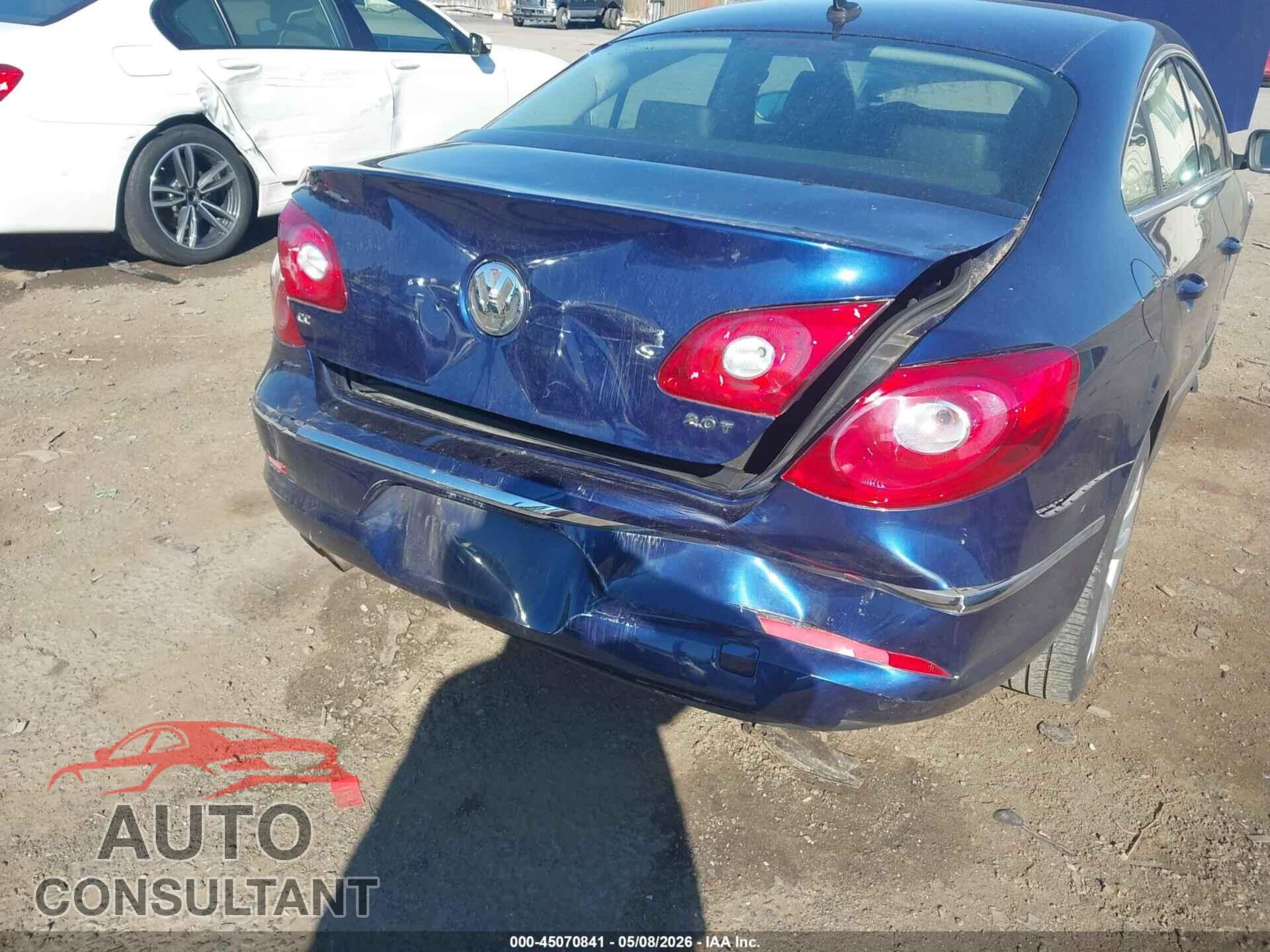 VOLKSWAGEN CC 2010 - WVWNL7ANXAE511087