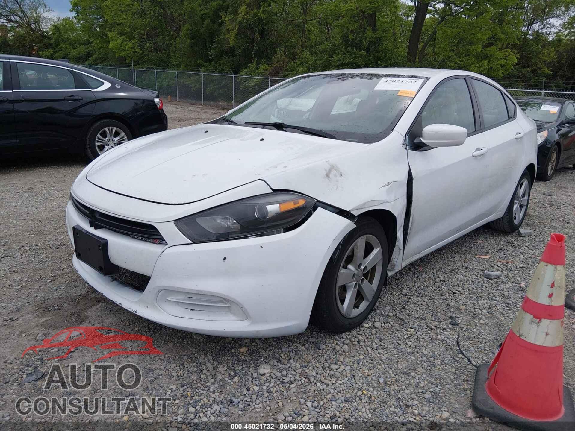 DODGE DART 2015 - 1C3CDFBBXFD351068