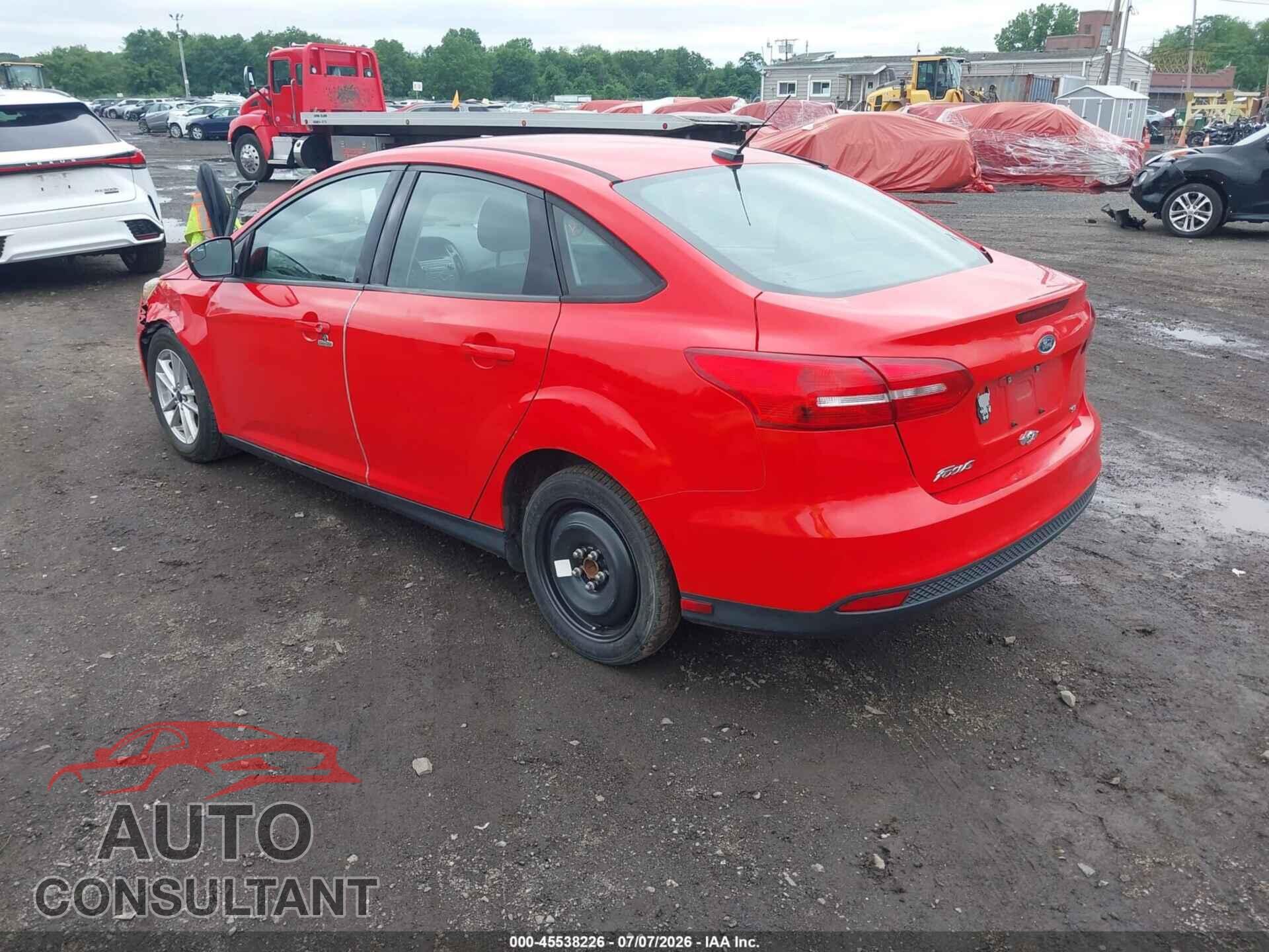 FORD FOCUS 2016 - 1FADP3F2XGL203774