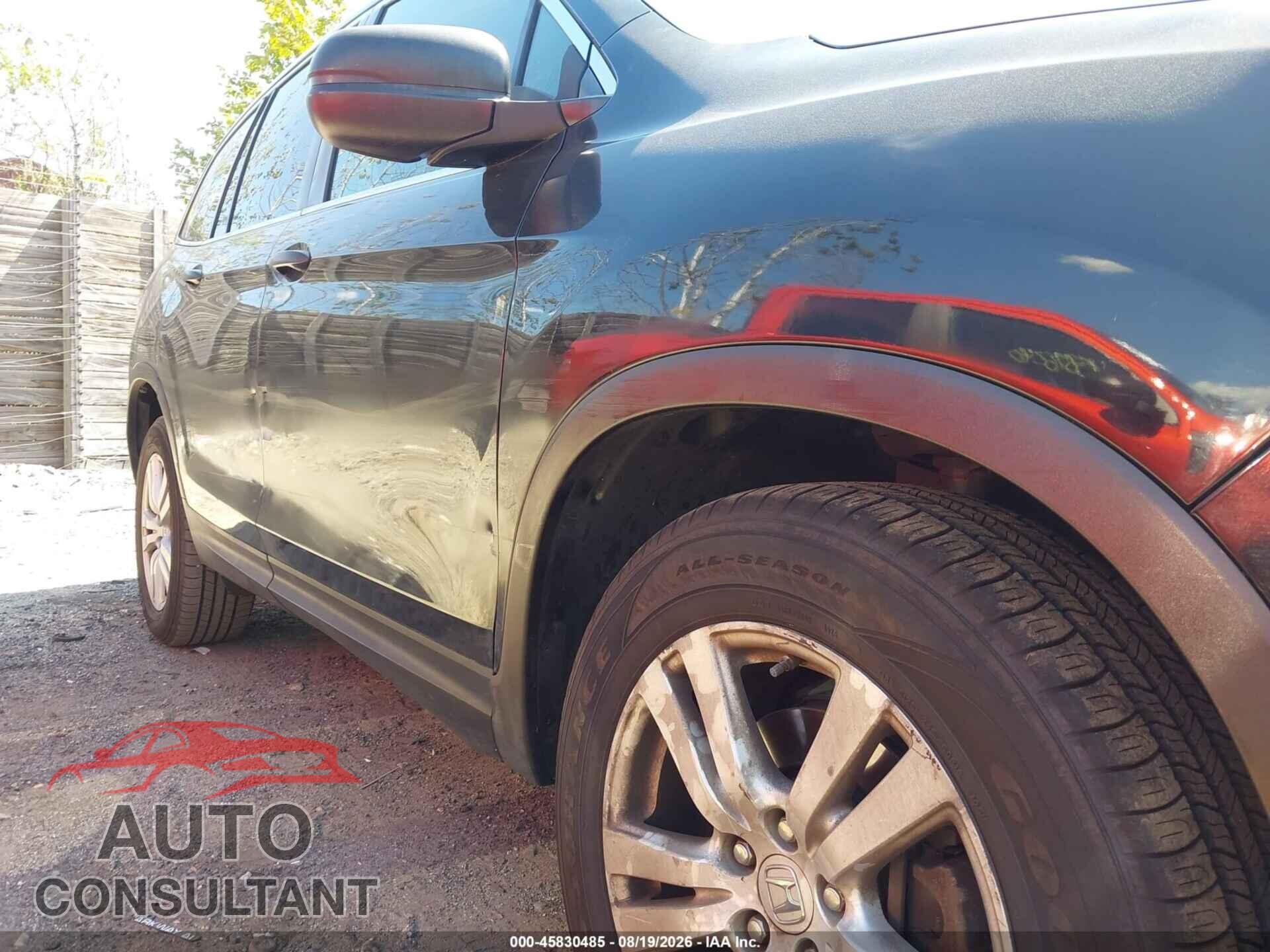 HONDA PILOT 2016 - 5FNYF6H13GB005299