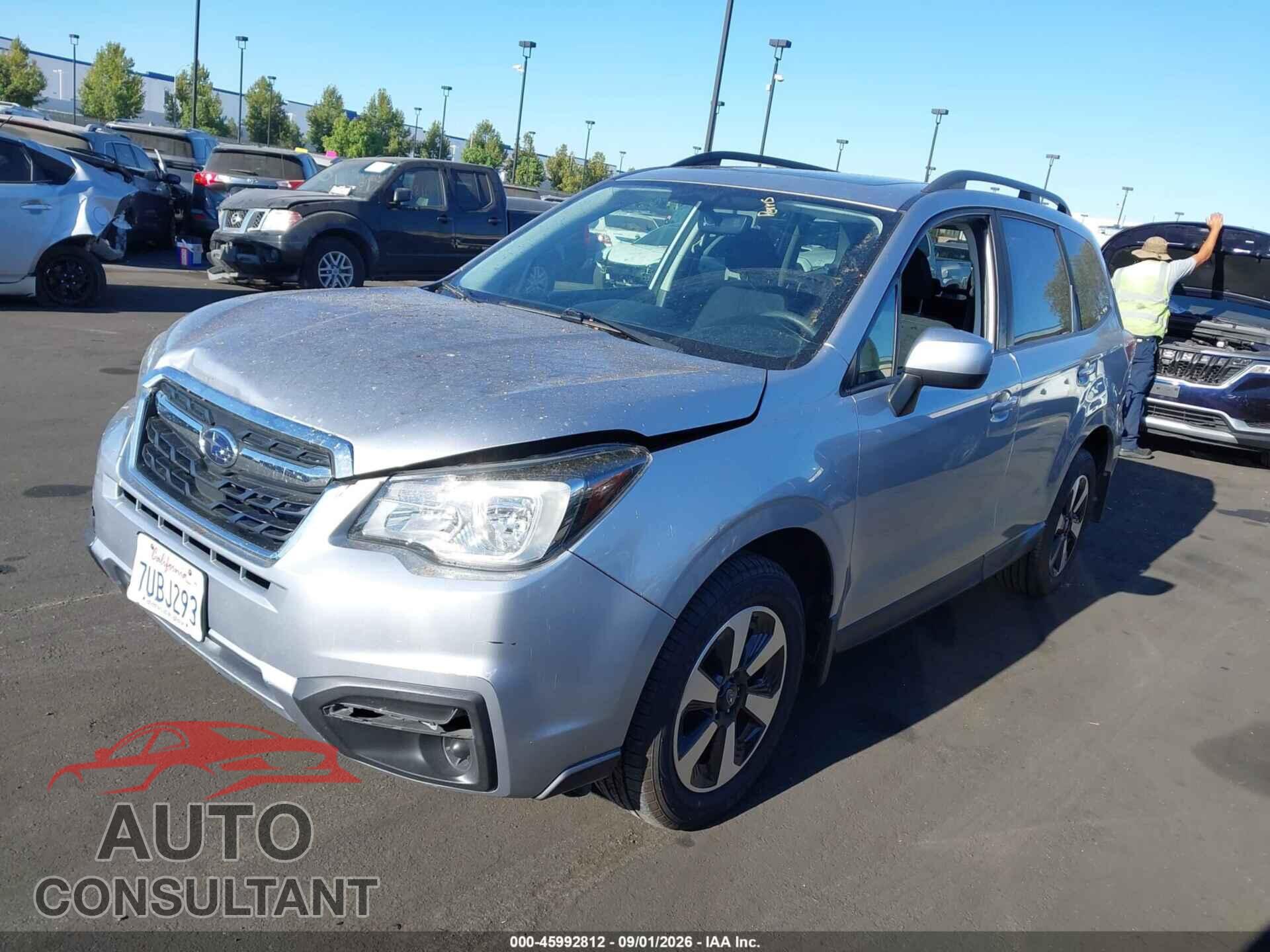 SUBARU FORESTER 2017 - JF2SJAEC5HH419829