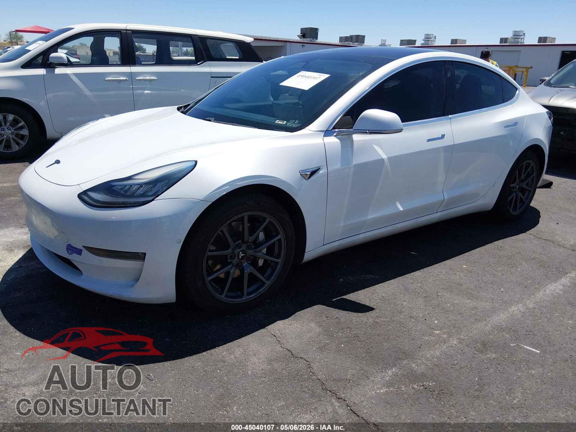 TESLA MODEL 3 2019 - 5YJ3E1EB9KF191601
