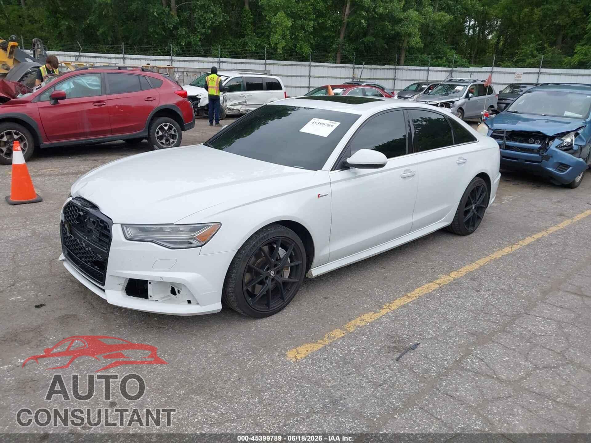 AUDI A6 2017 - WAUF2AFC8HN006233