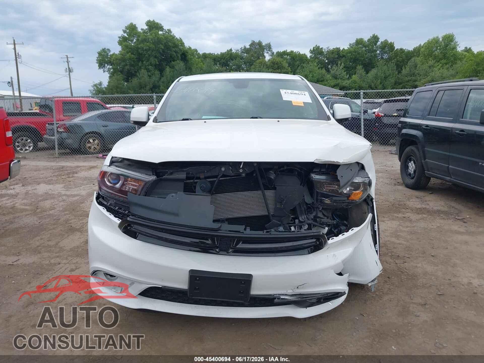 DODGE DURANGO 2017 - 1C4RDJDG8HC827909