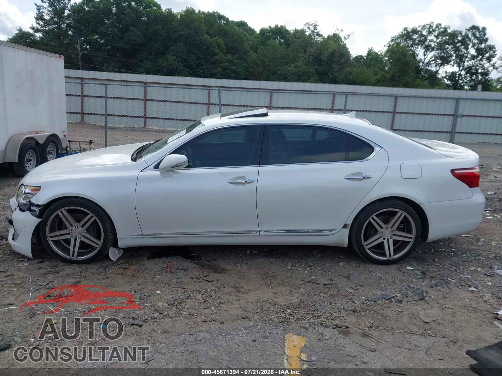 LEXUS LS 460 2012 - JTHGL5EF5C5045232