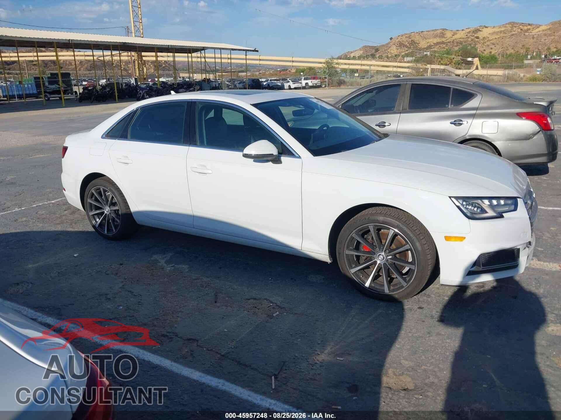 AUDI A4 2019 - WAUGMAF46KA058255