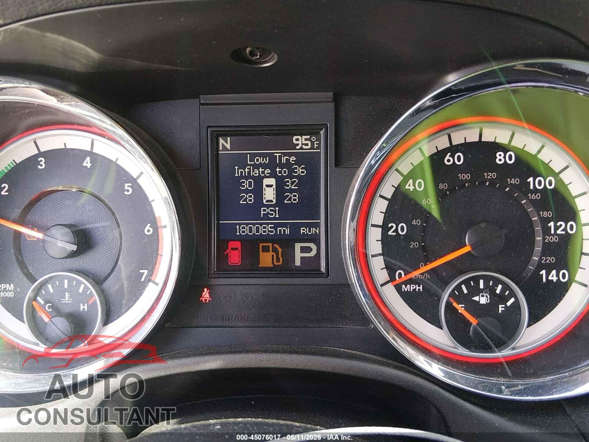 DODGE DURANGO 2013 - 1C4SDHDT6DC598101