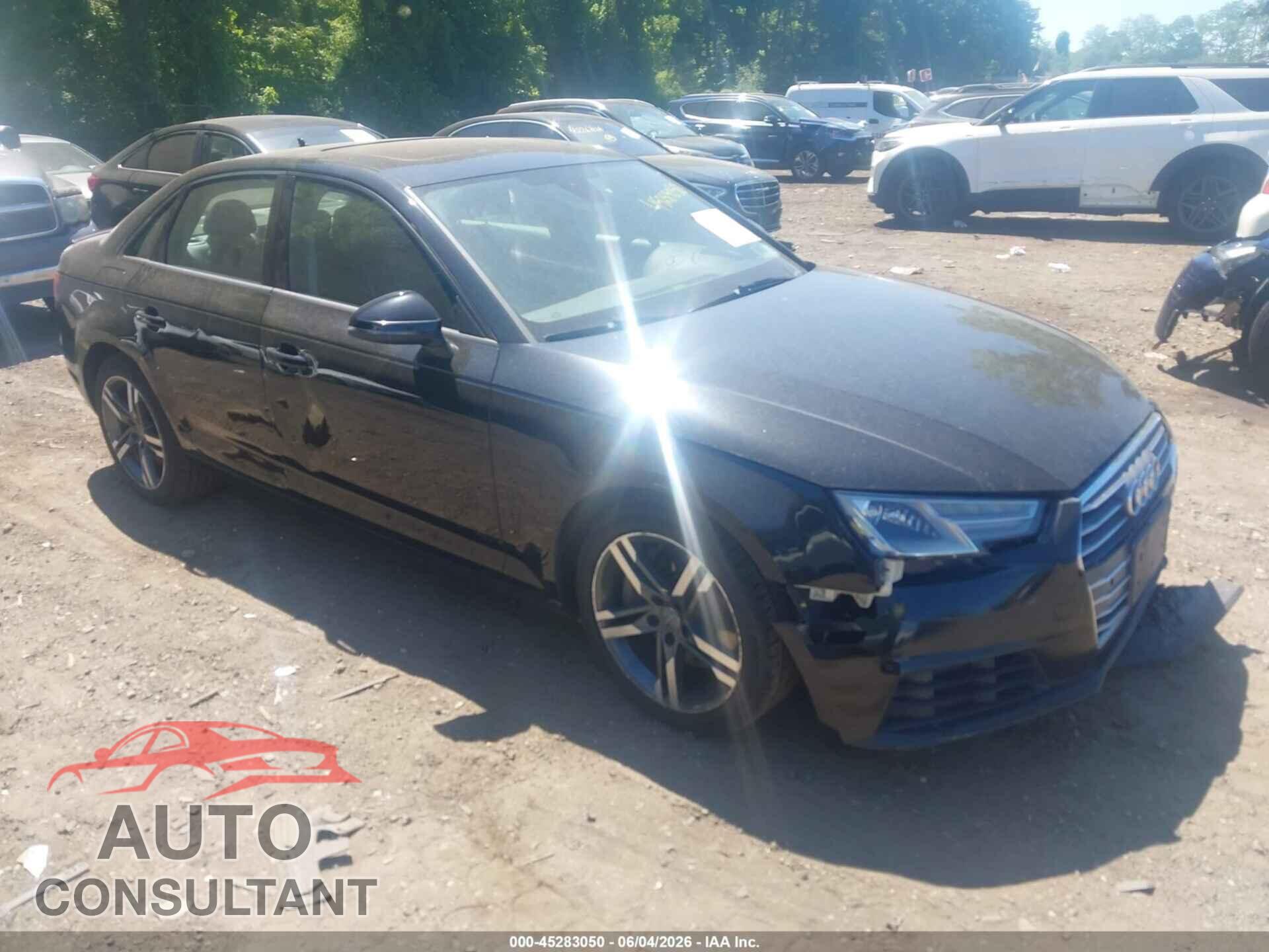 AUDI A4 2017 - WAUANAF42HN052277
