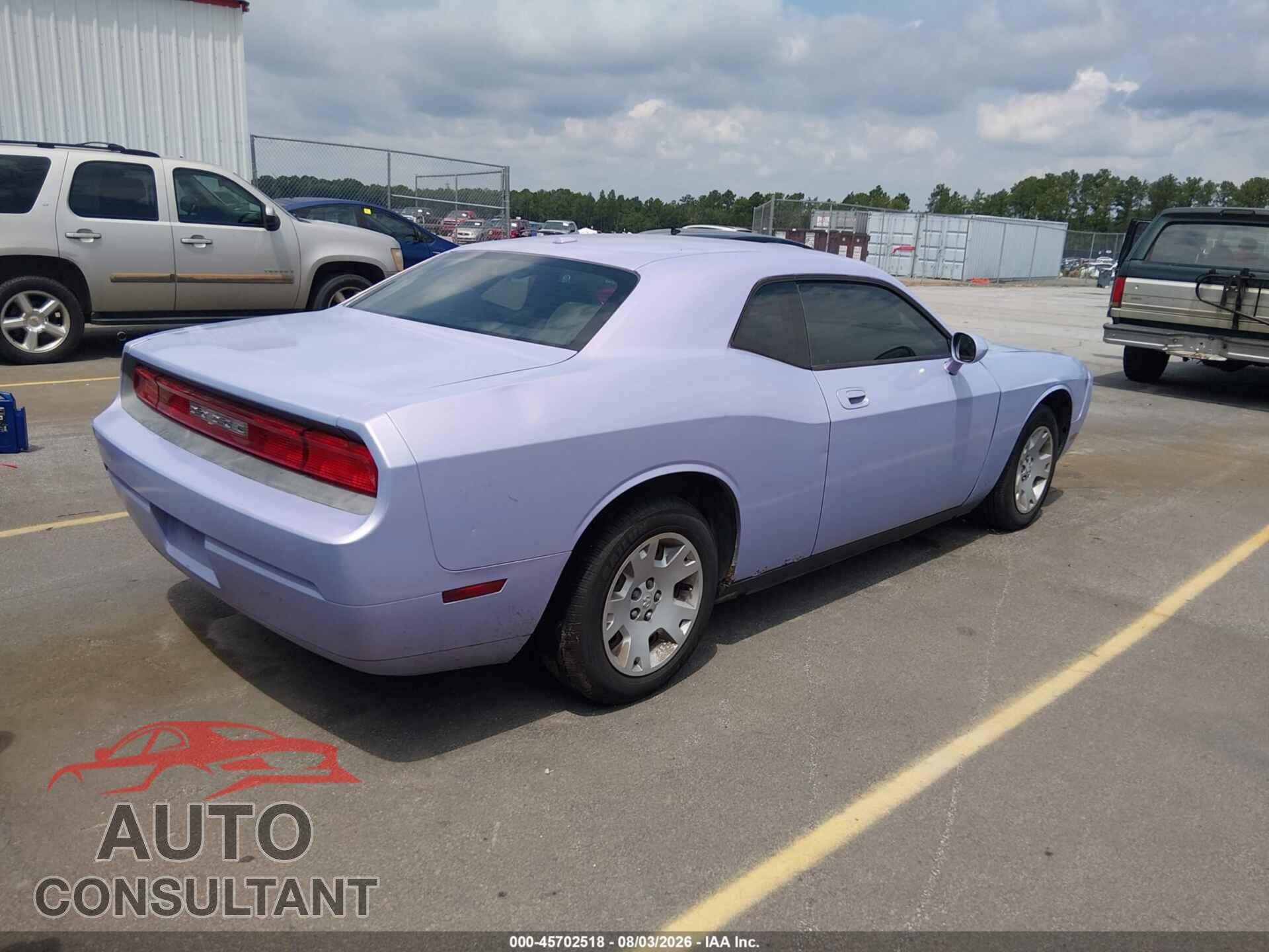 DODGE CHALLENGER 2010 - 2B3CJ4DV5AH321408