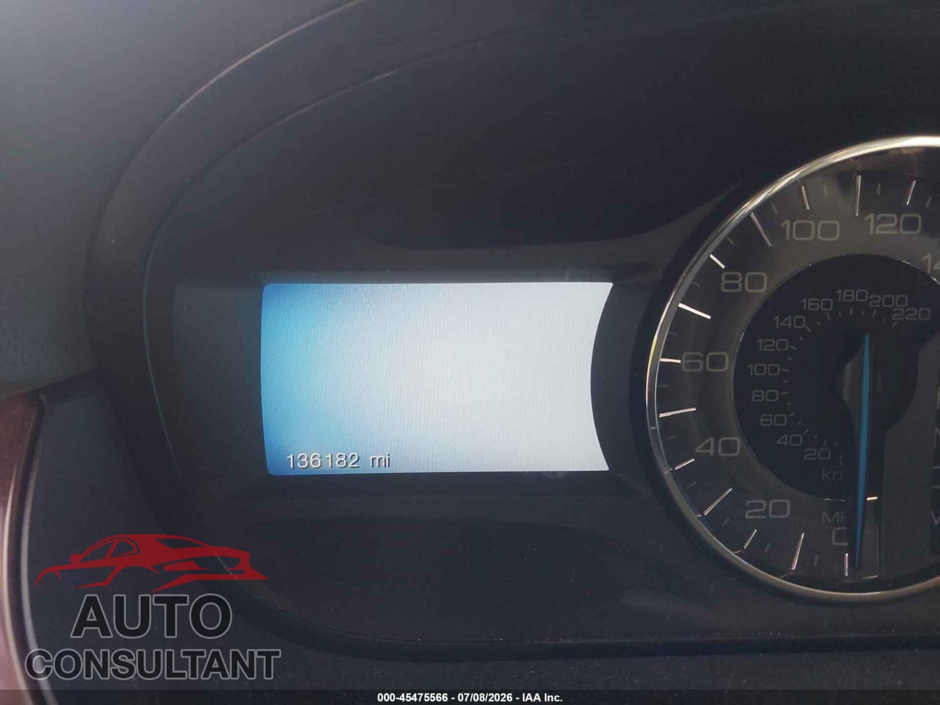 FORD EDGE 2012 - 2FMDK3KC6CBA19820