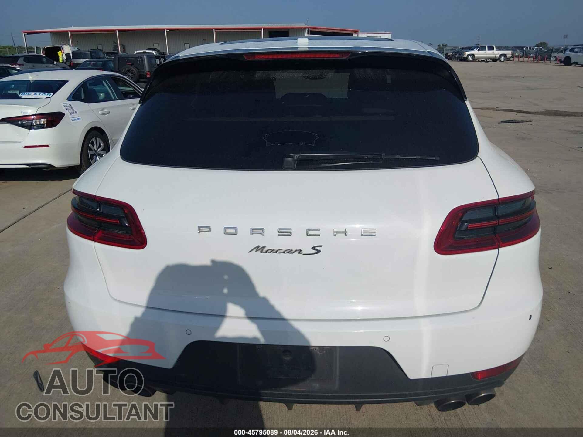 PORSCHE MACAN 2017 - WP1AB2A55HLB18266