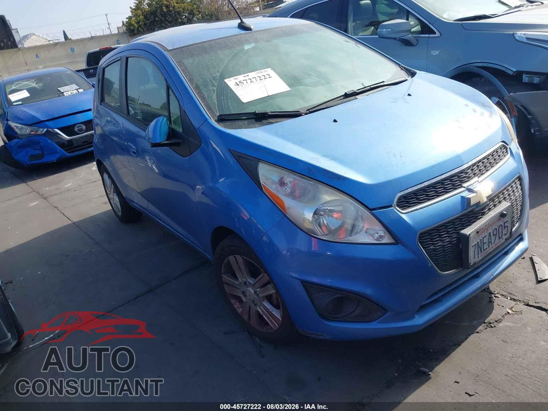 CHEVROLET SPARK 2014 - KL8CD6S99EC509969