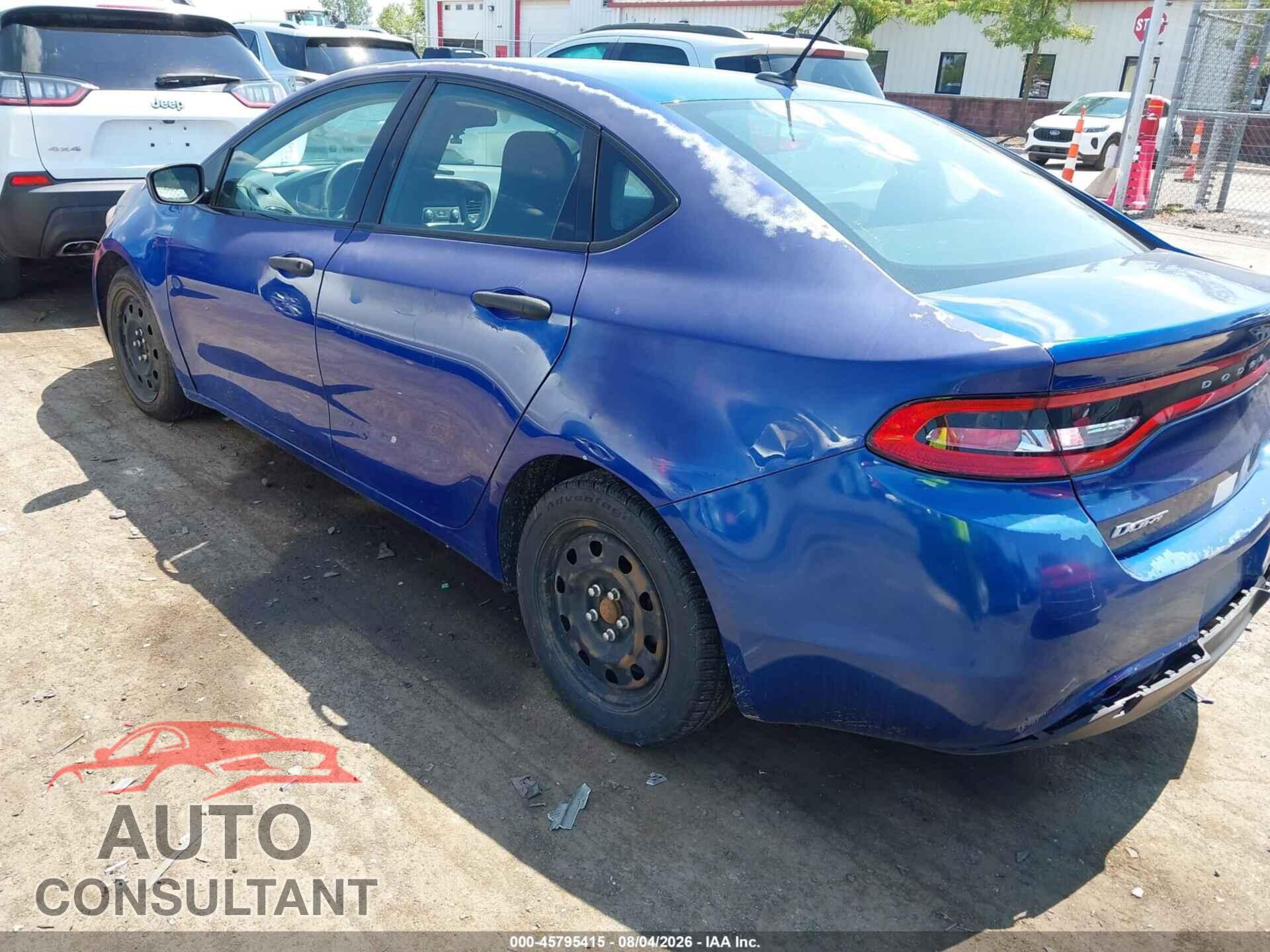 DODGE DART 2013 - 1C3CDFAA5DD325936