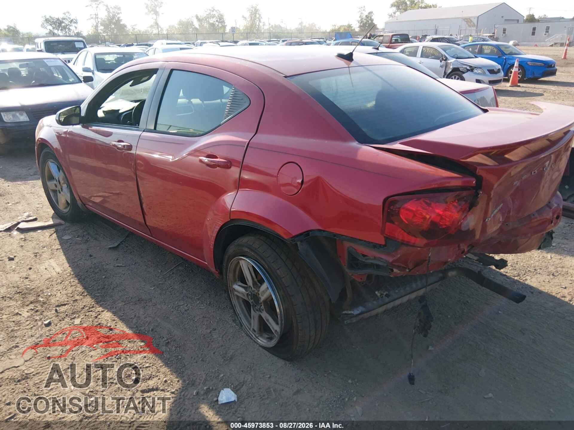 DODGE AVENGER 2013 - 1C3CDZAB9DN504226