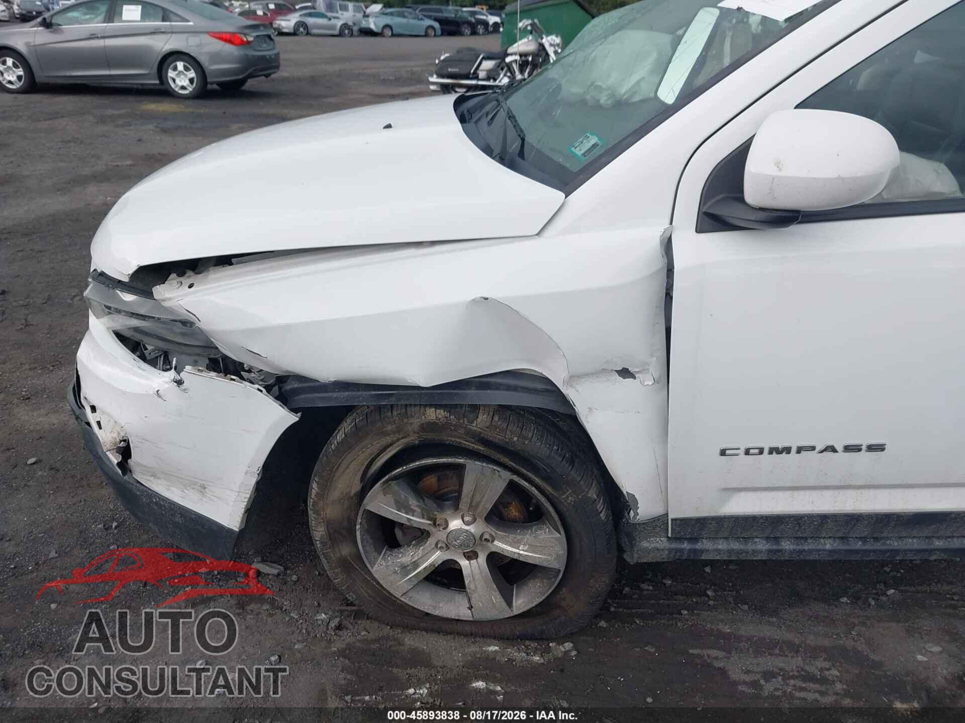 JEEP COMPASS 2017 - 1C4NJDEB0HD109423