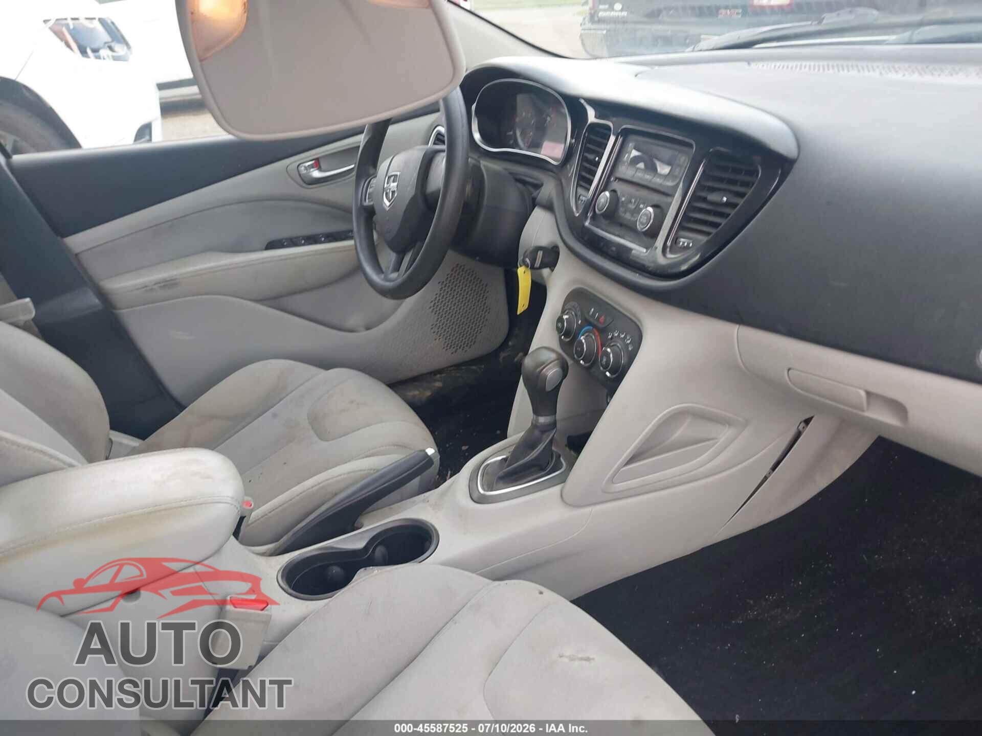 DODGE DART 2013 - 1C3CDFBA0DD195000