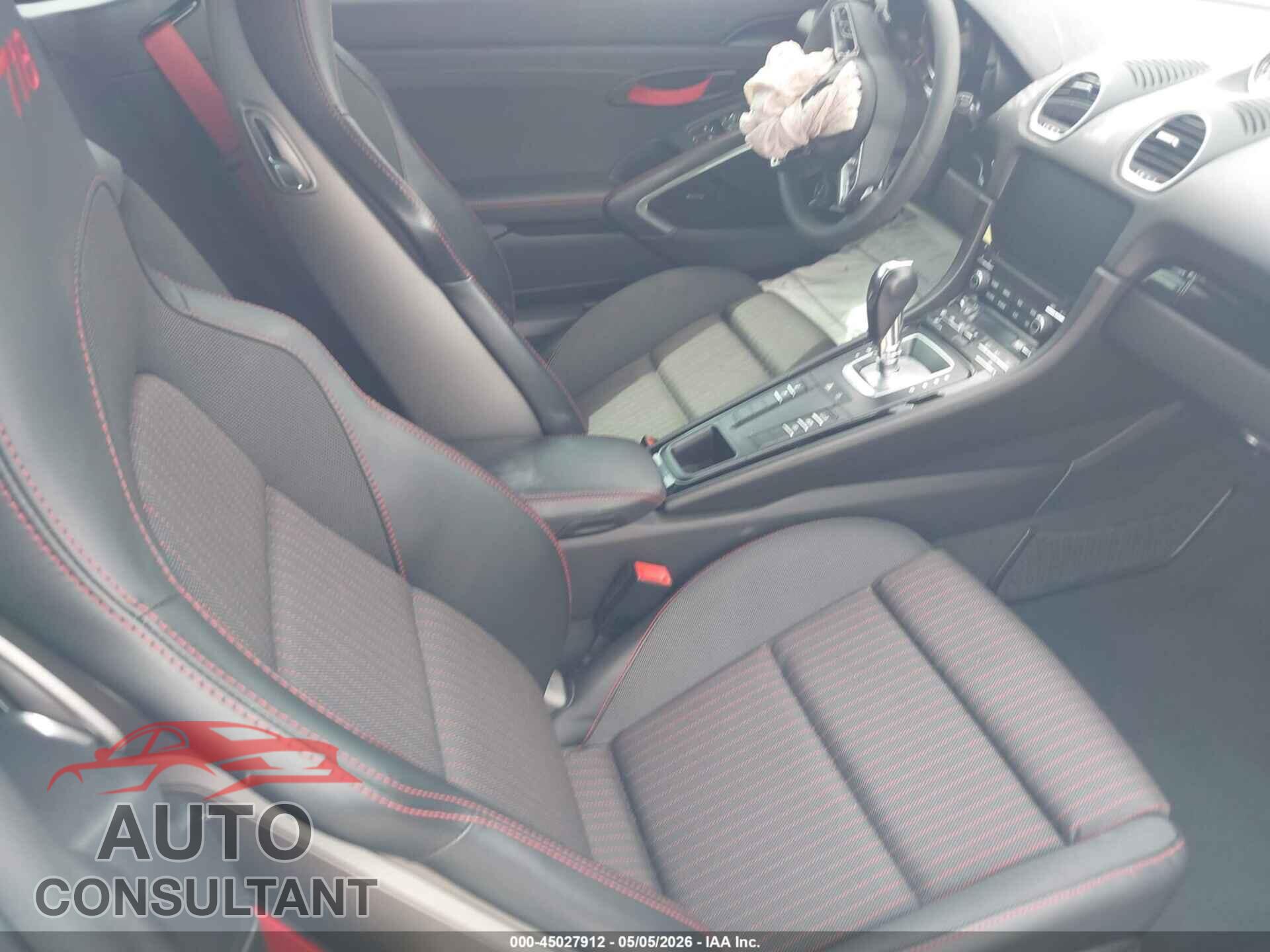 PORSCHE 718 CAYMAN 2022 - WP0AA2A80NS255292