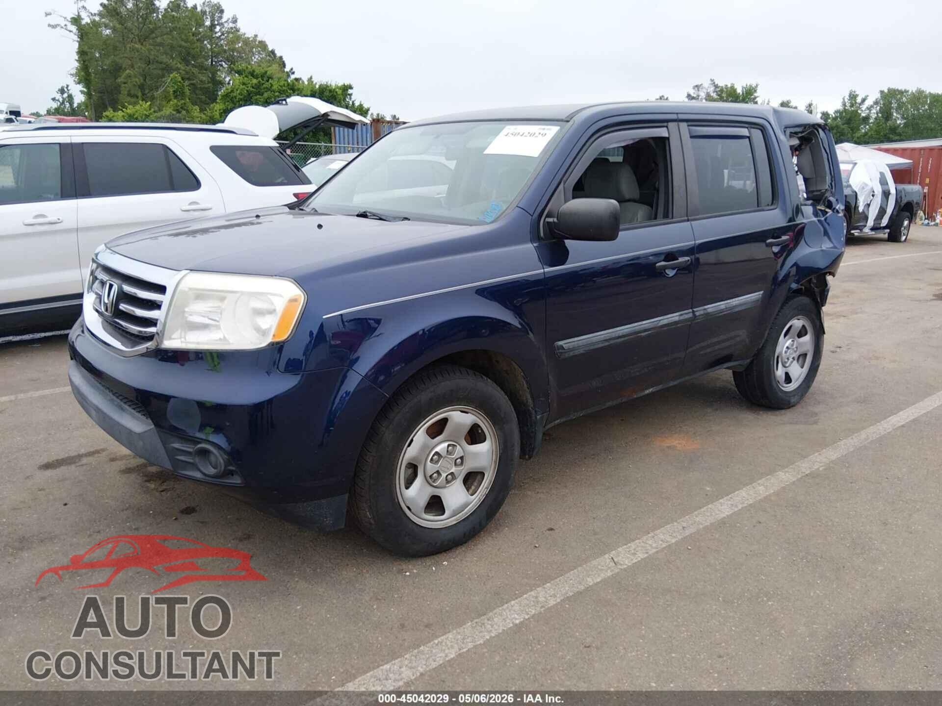 HONDA PILOT 2015 - 5FNYF4H21FB001408