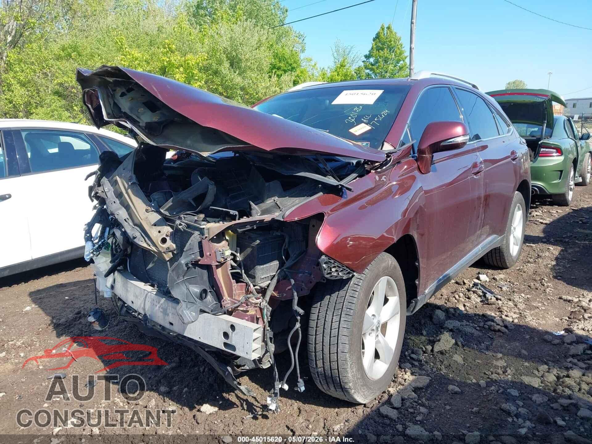 LEXUS RX 350 2013 - 2T2BK1BA3DC175624