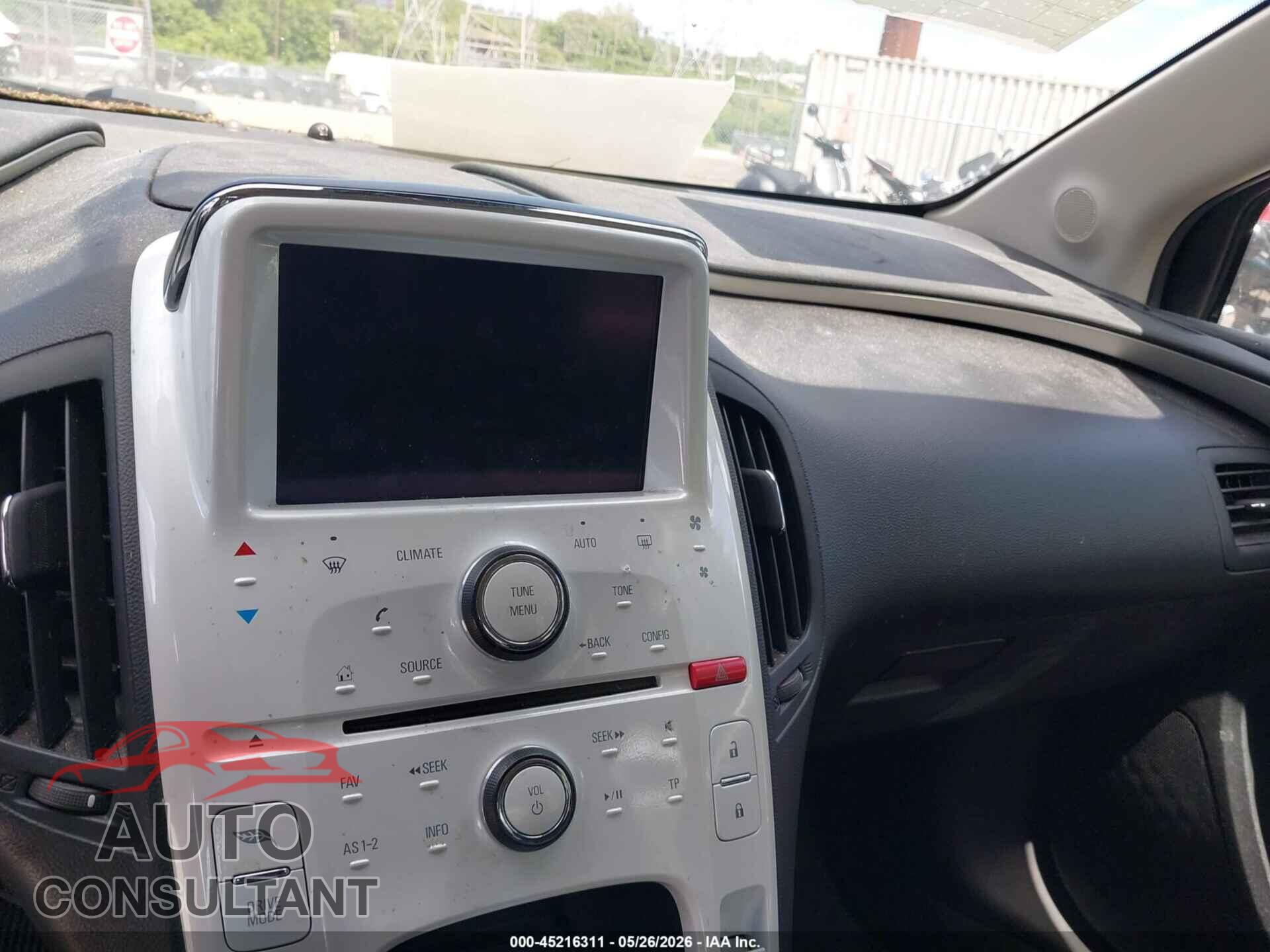CHEVROLET VOLT 2012 - 1G1RA6E49CU112854