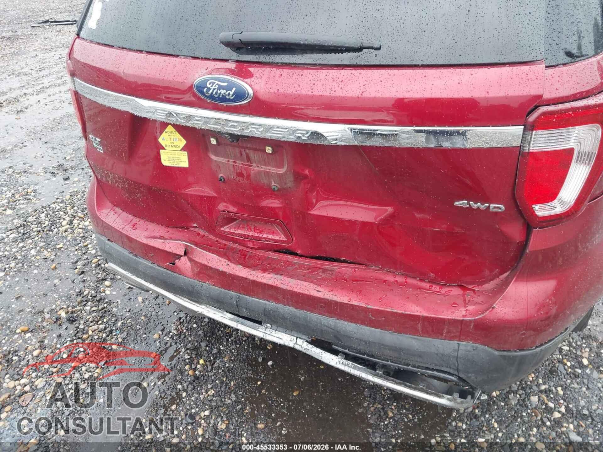 FORD EXPLORER 2017 - 1FM5K8D87HGC37131