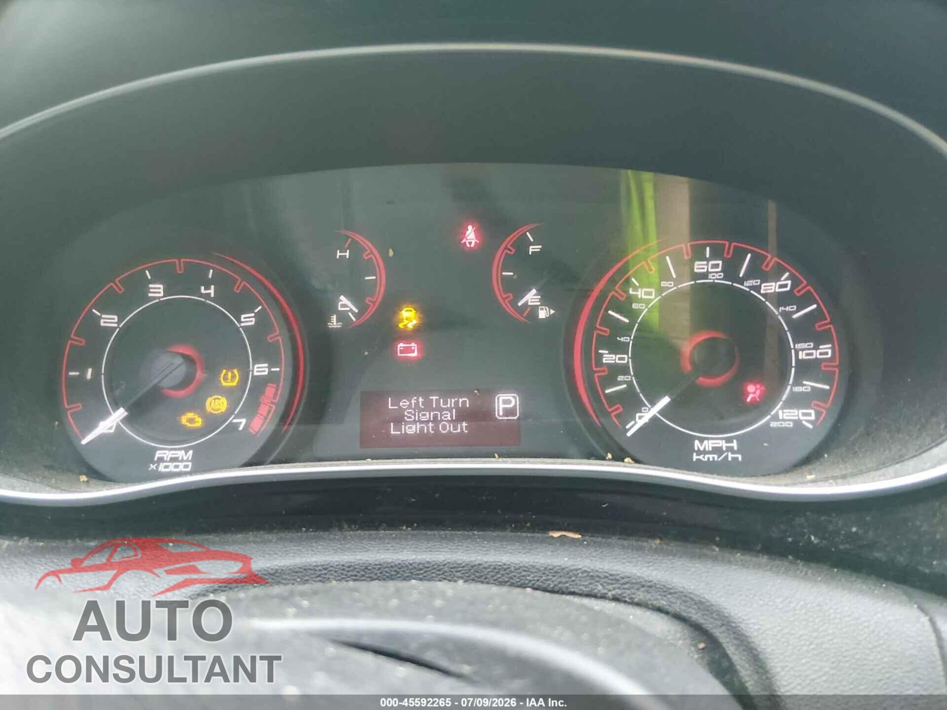 DODGE DART 2013 - 1C3CDFAA1DD727453
