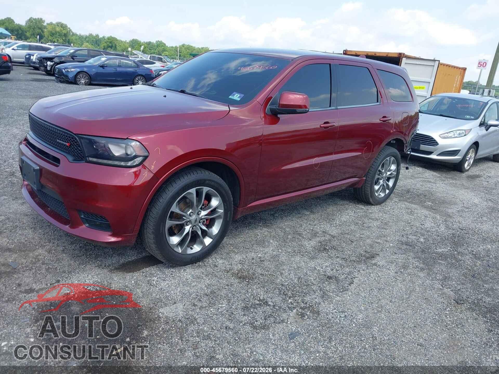 DODGE DURANGO 2019 - 1C4RDJDG5KC633524